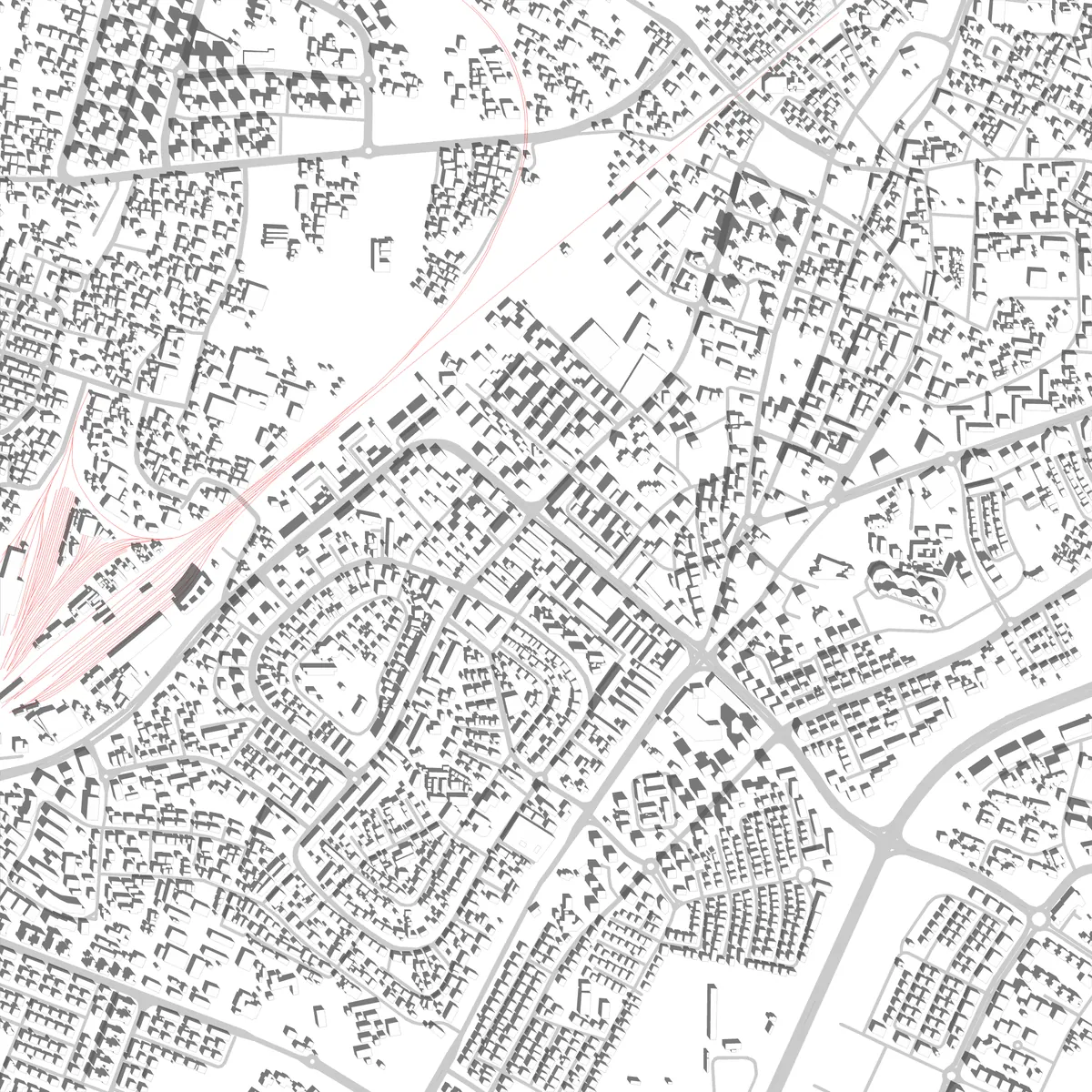 Lod site plan (2.5 km)