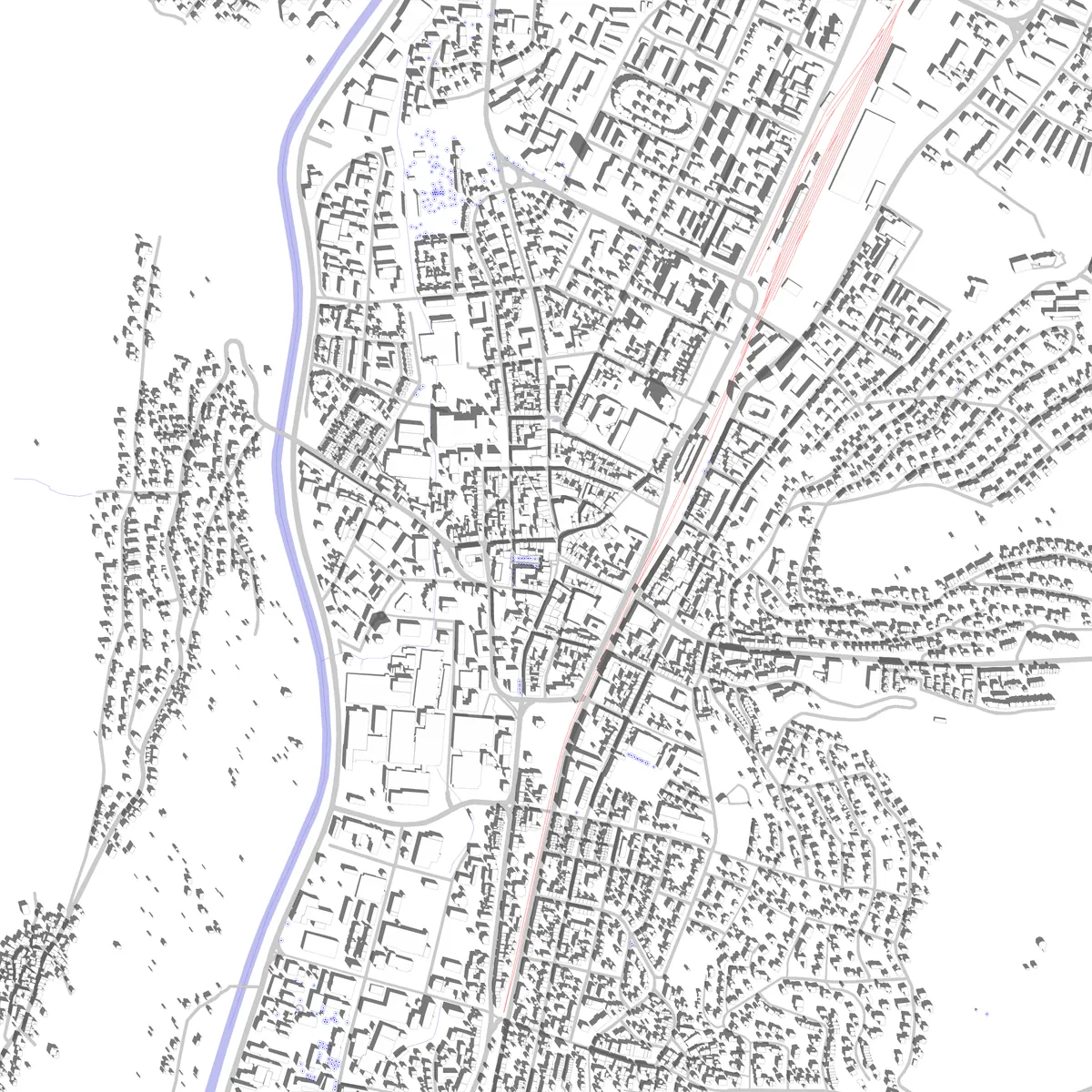 Lörrach site plan (2.5 km)