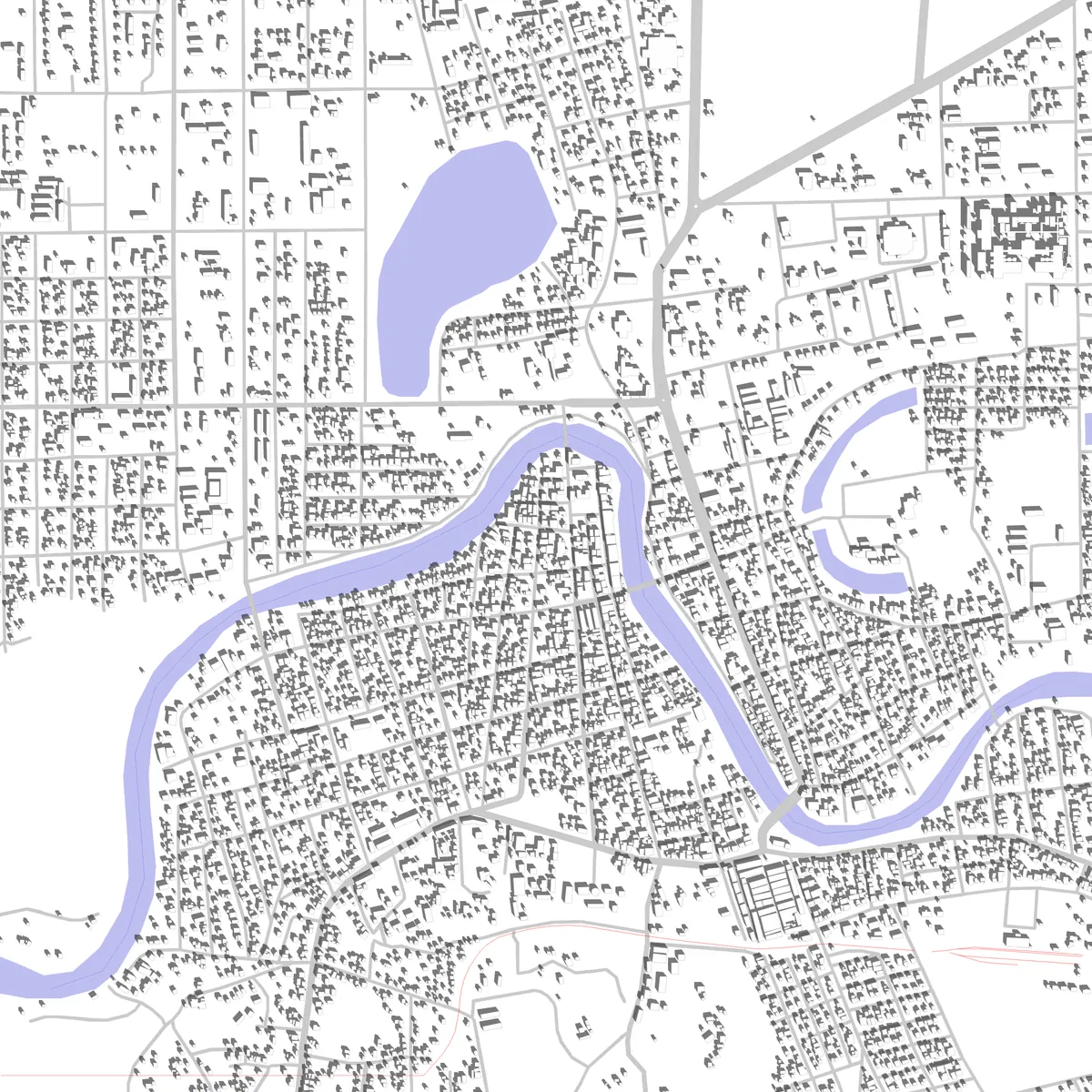 Loikaw Lageplan (2,5 km)