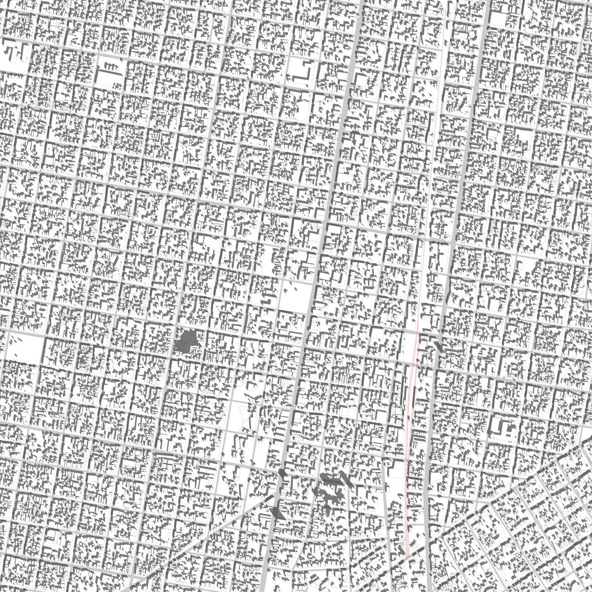 Lomas de Zamora plano de situación (2,5 km)