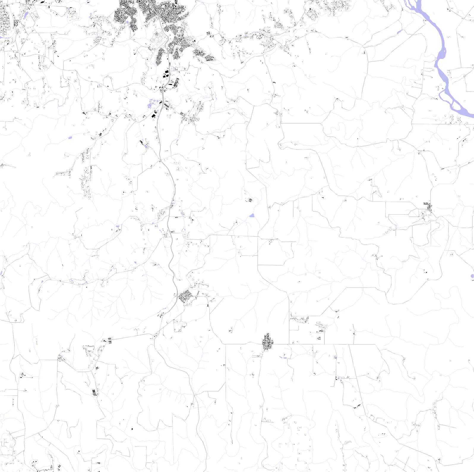 Londrina Schwarzplan