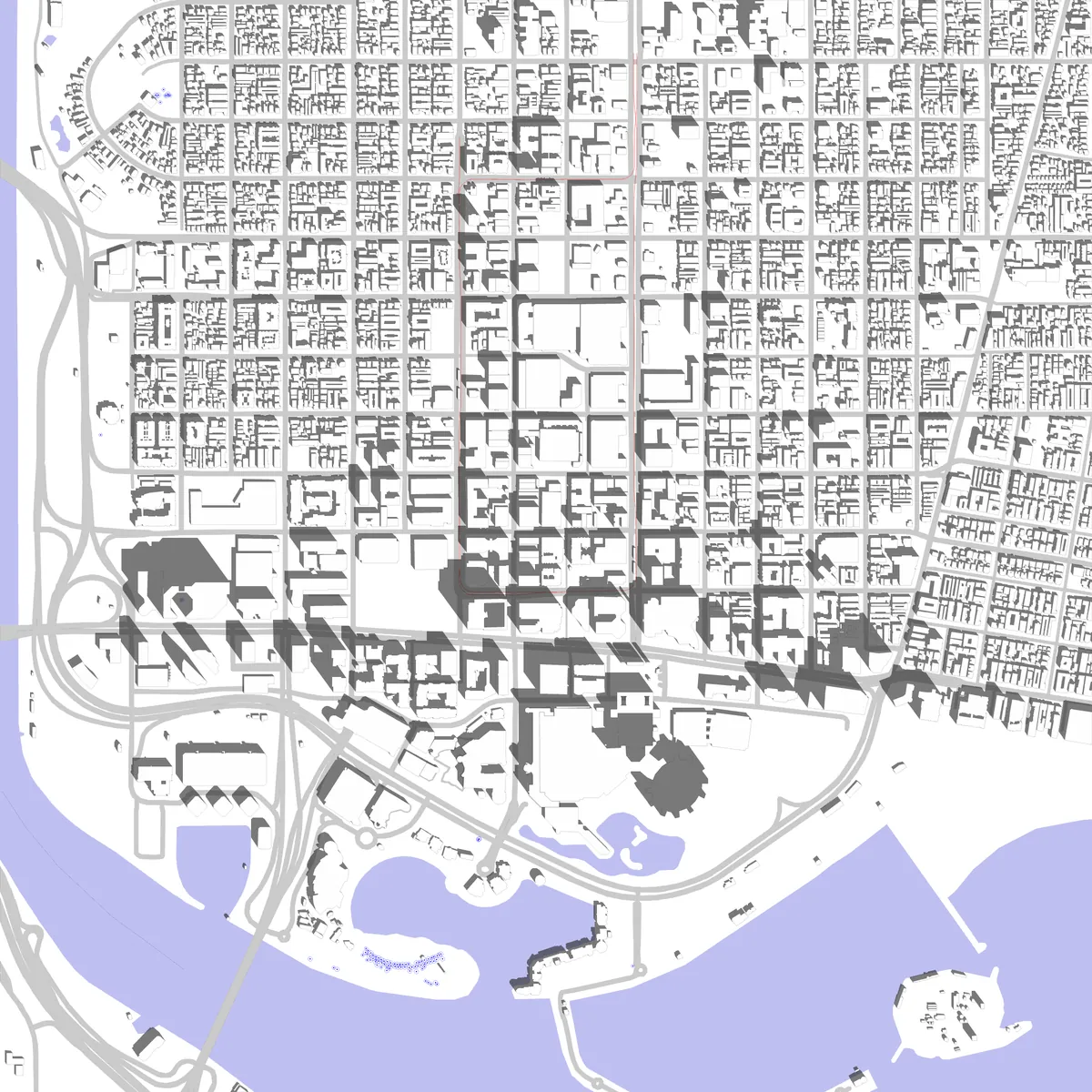 Long Beach site plan (2.5 km)