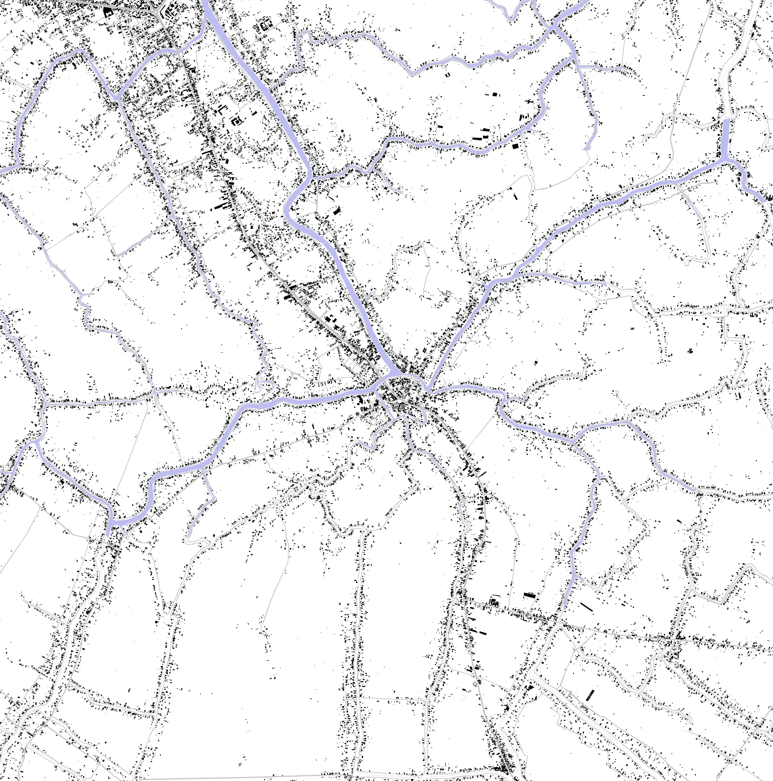 Long Hồ Schwarzplan