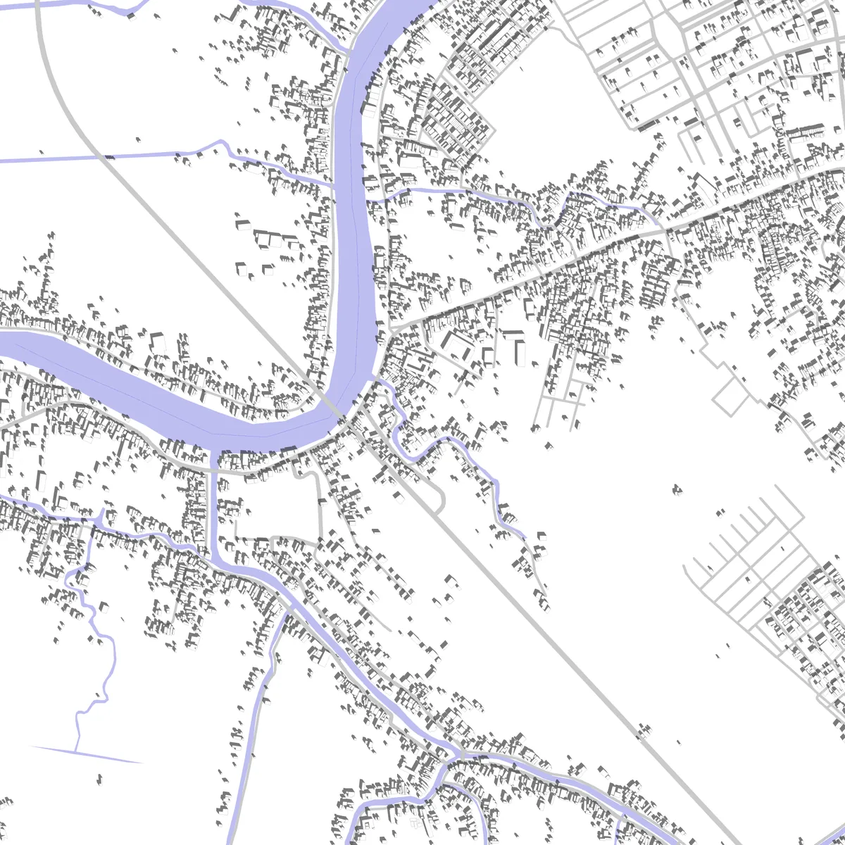 Long Xuyên site plan (2.5 km)