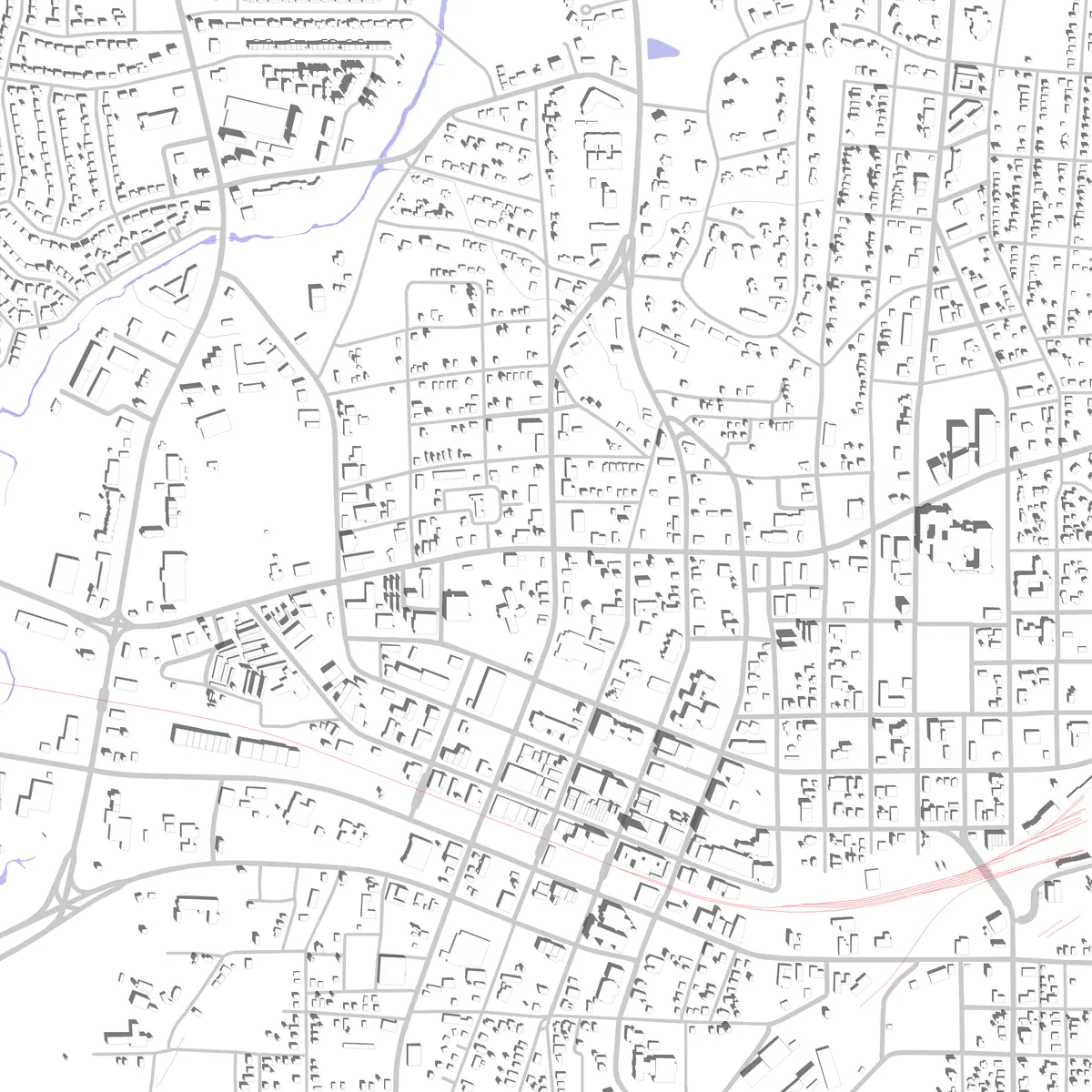 Longview site plan (2.5 km)