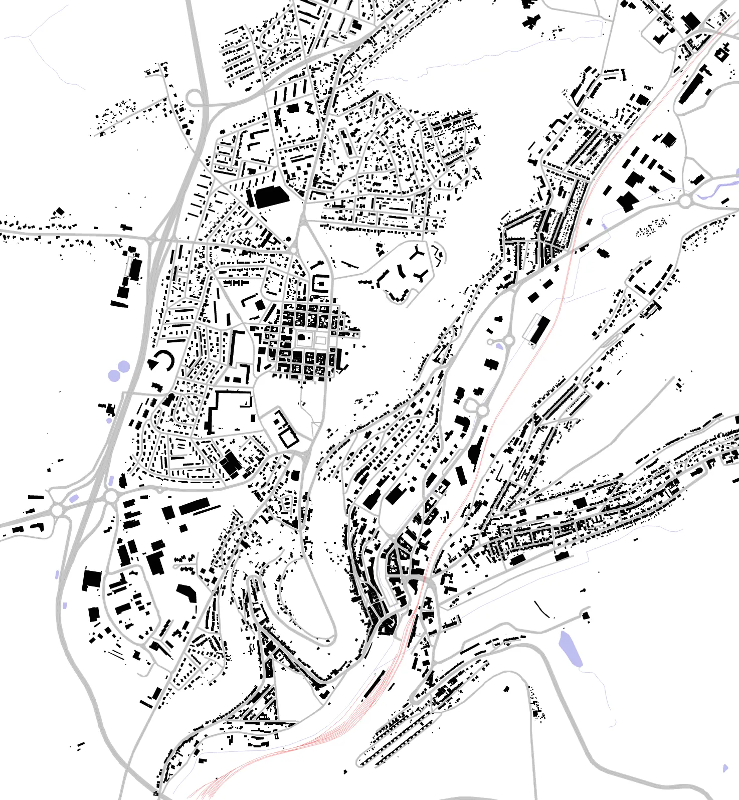 Longwy plan de masse