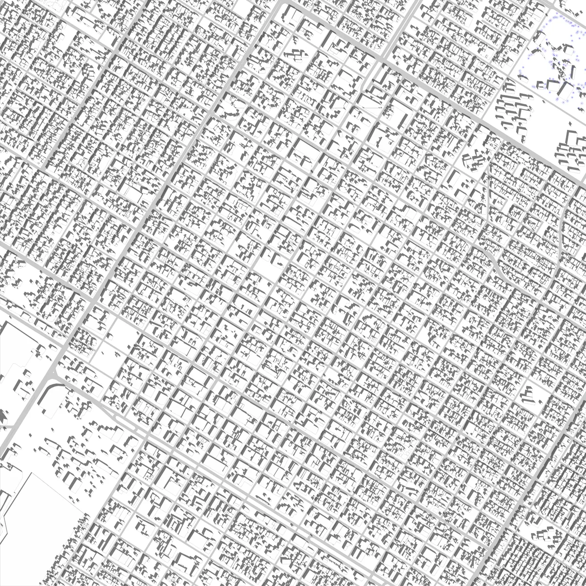 Los Mochis site plan (2.5 km)