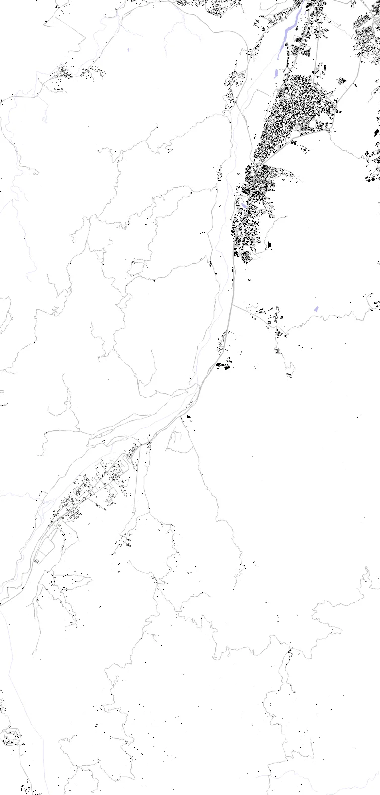 Los Patios plano de masas