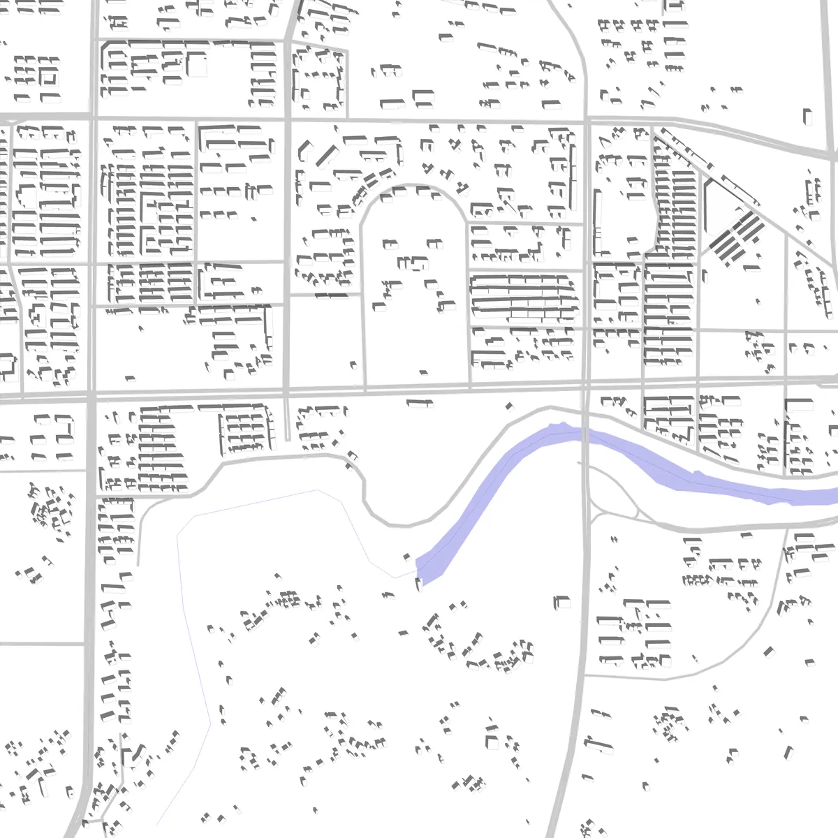 Loudi Lageplan (2,5 km)