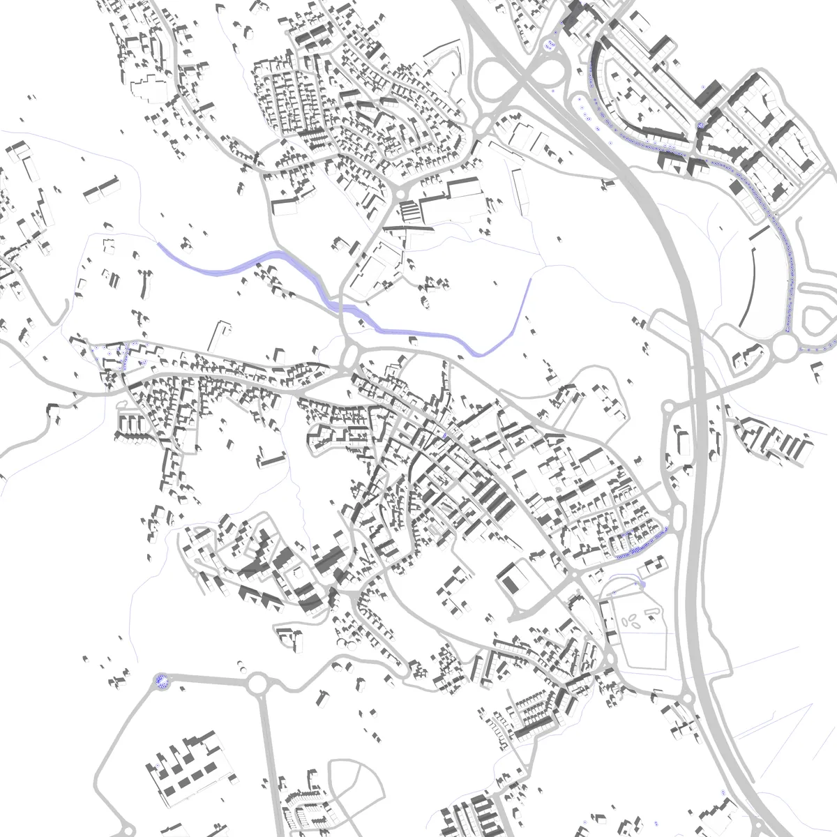 Loures planta de localização (2,5 km)