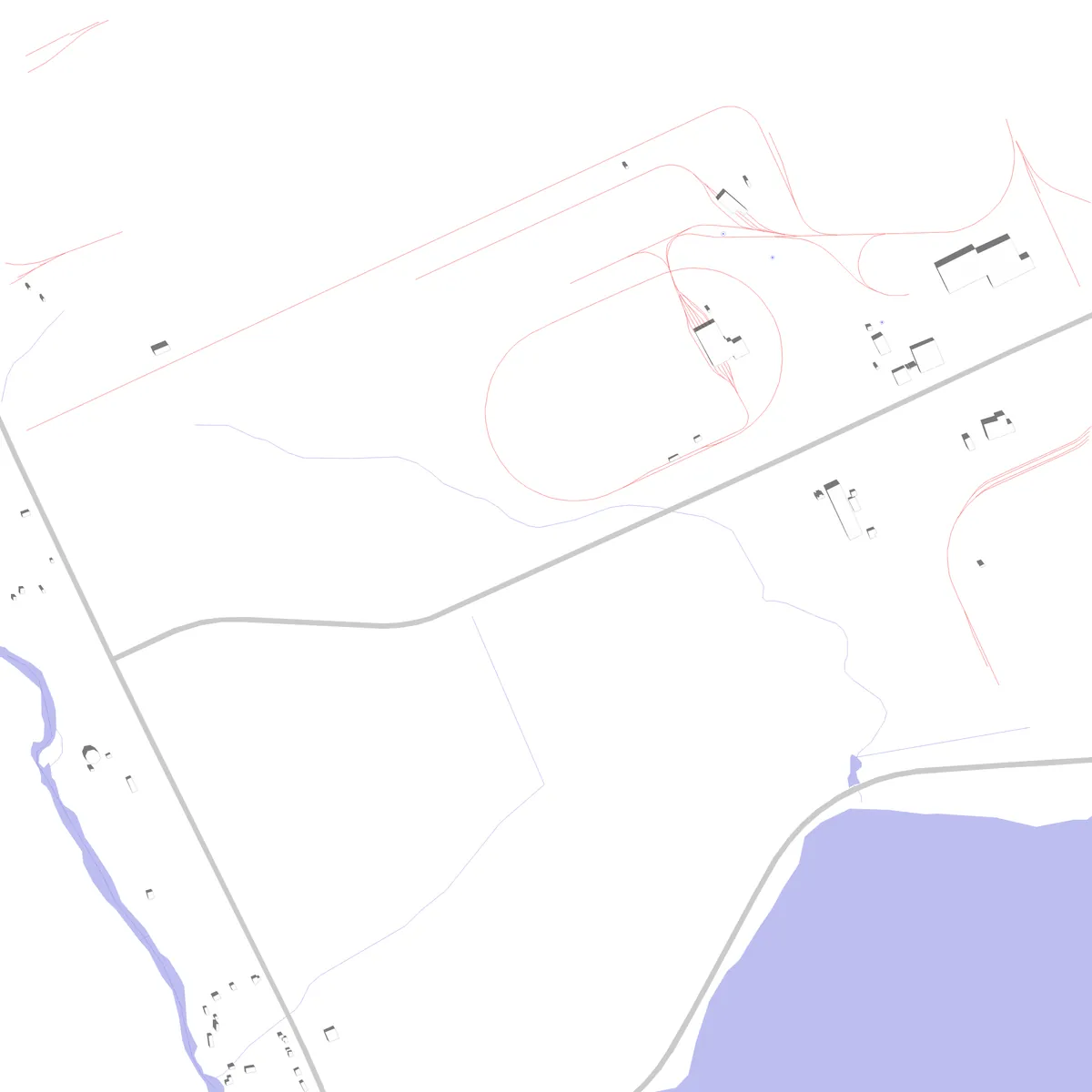 Loyalist Lageplan (2,5 km)