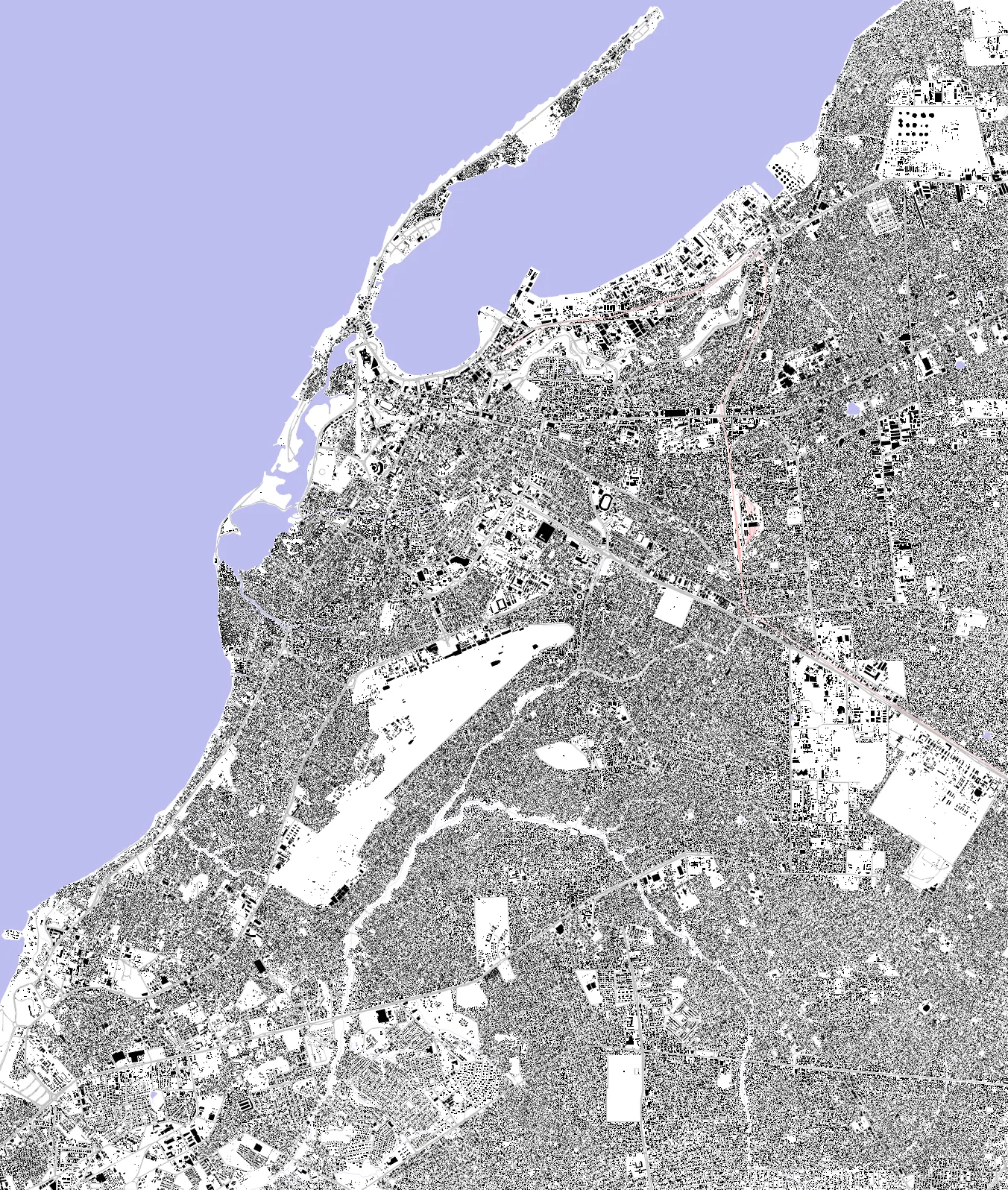 Luanda Schwarzplan