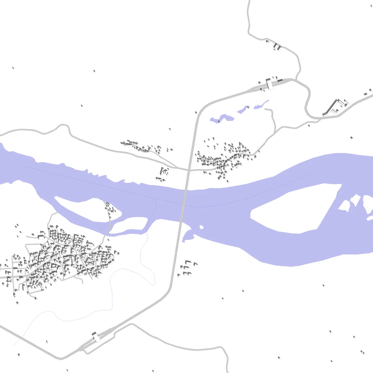 Luang Namtha Province site plan (2.5 km)