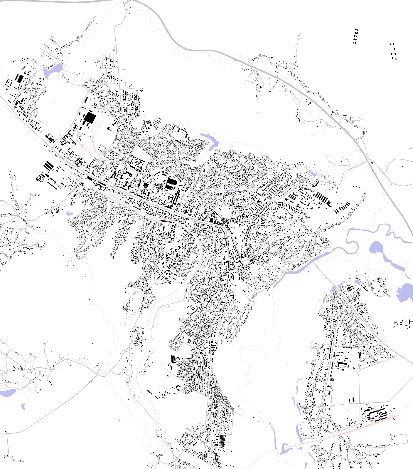 Lubny figure ground plan