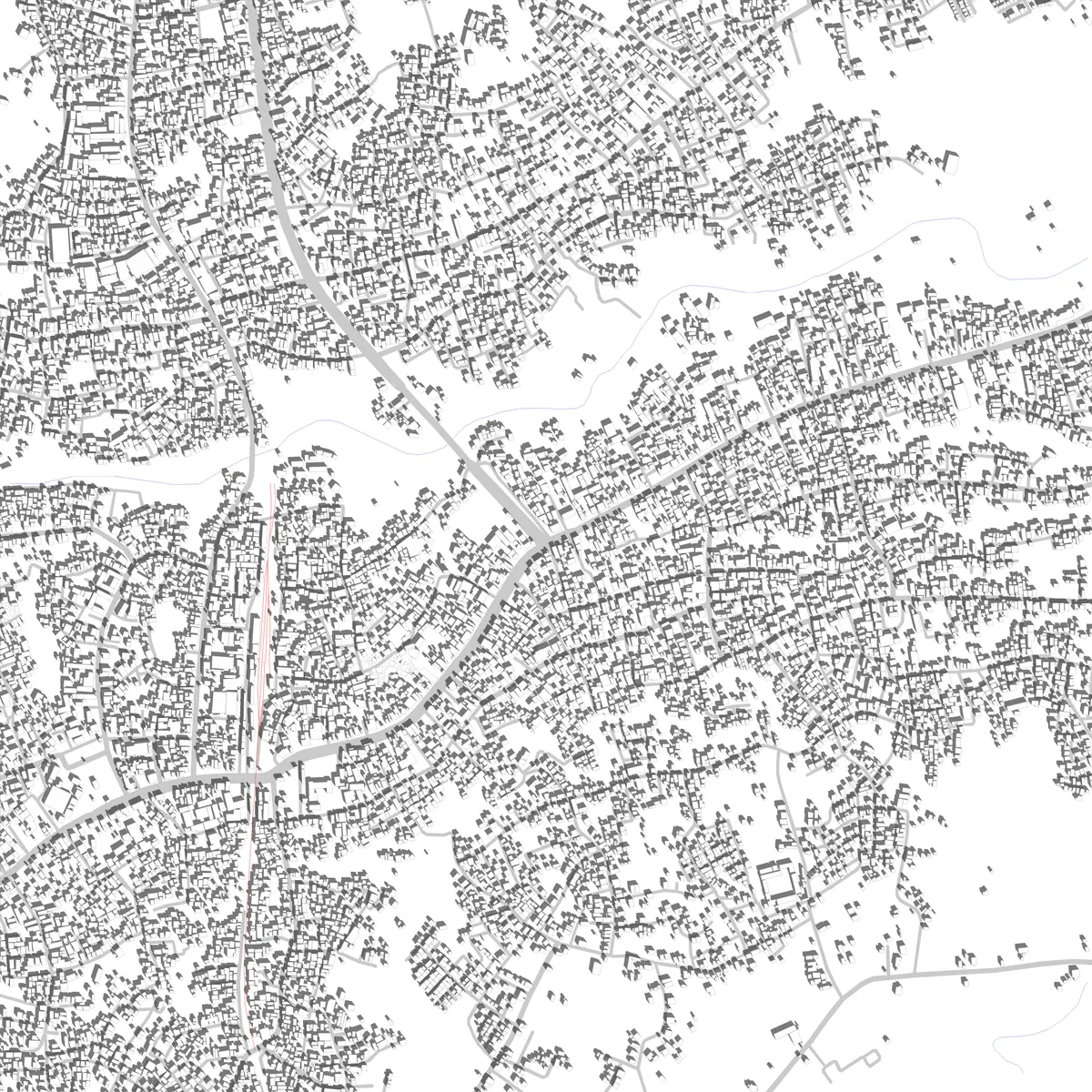 Lubuklinggau Lageplan (2,5 km)