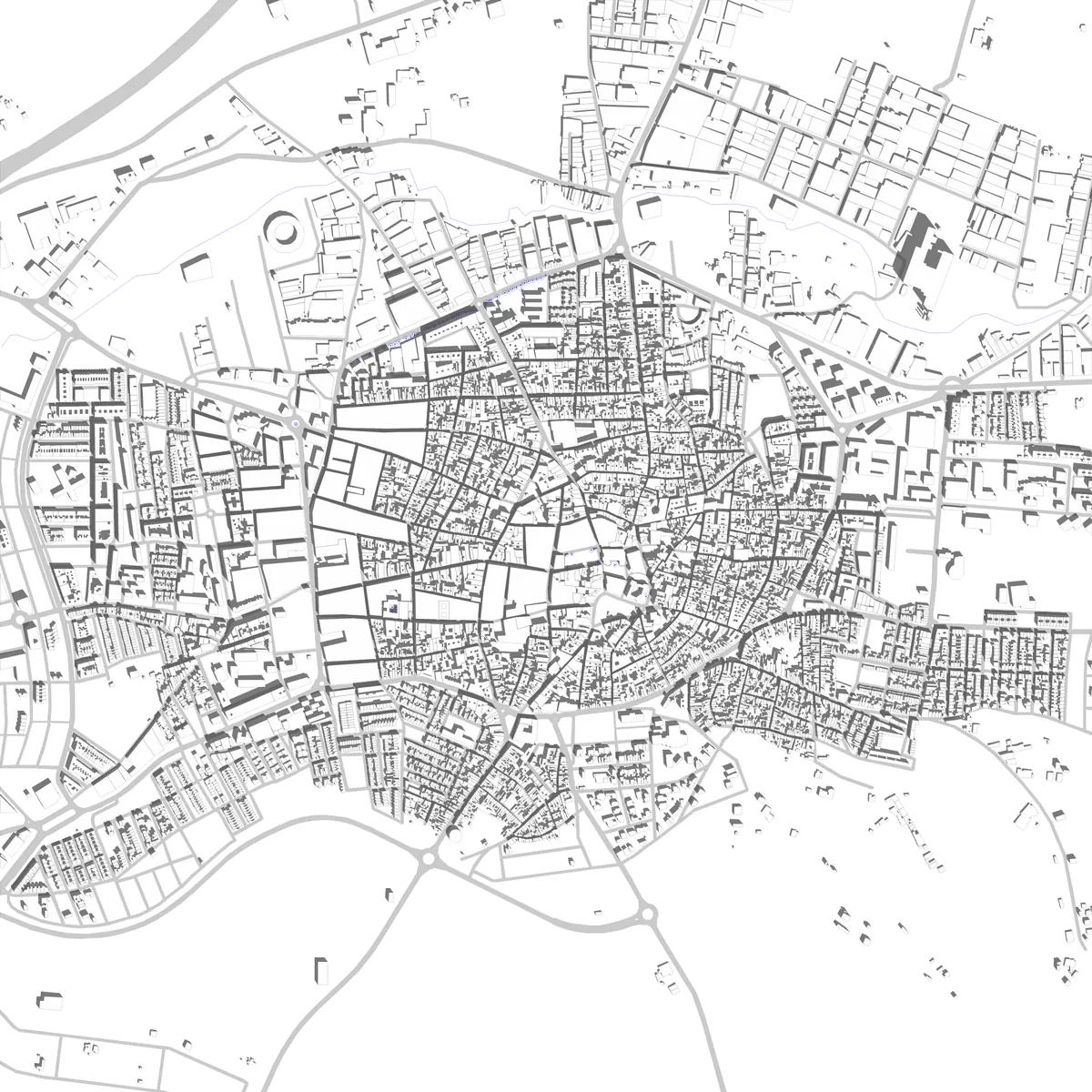 Lucena plano de situación (2,5 km)