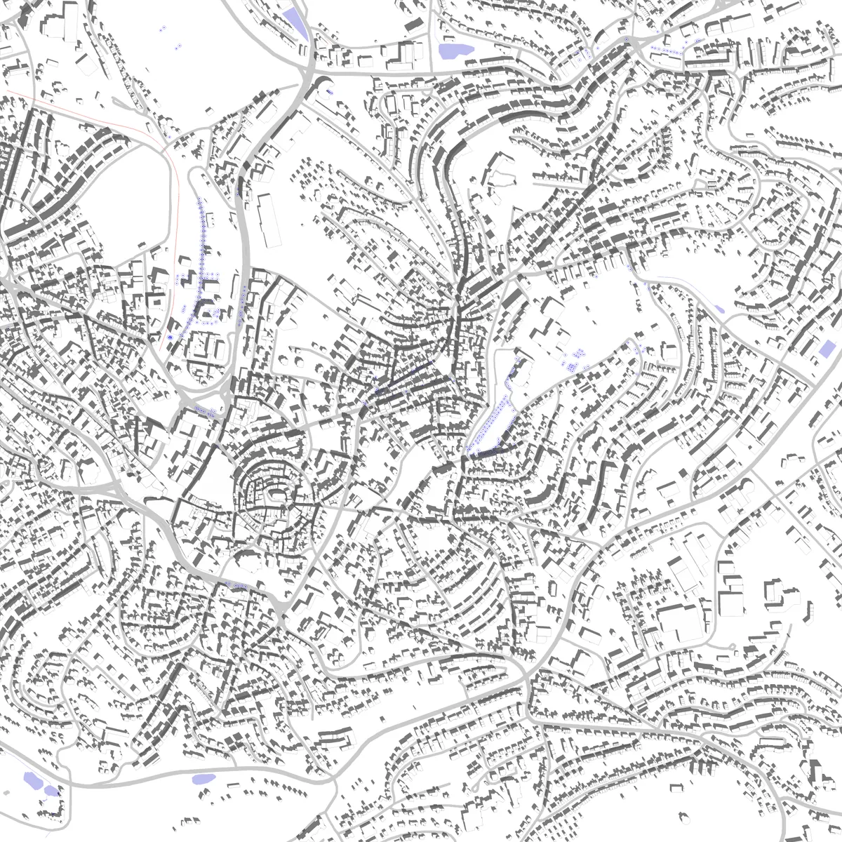 Lüdenscheid Lageplan (2,5 km)