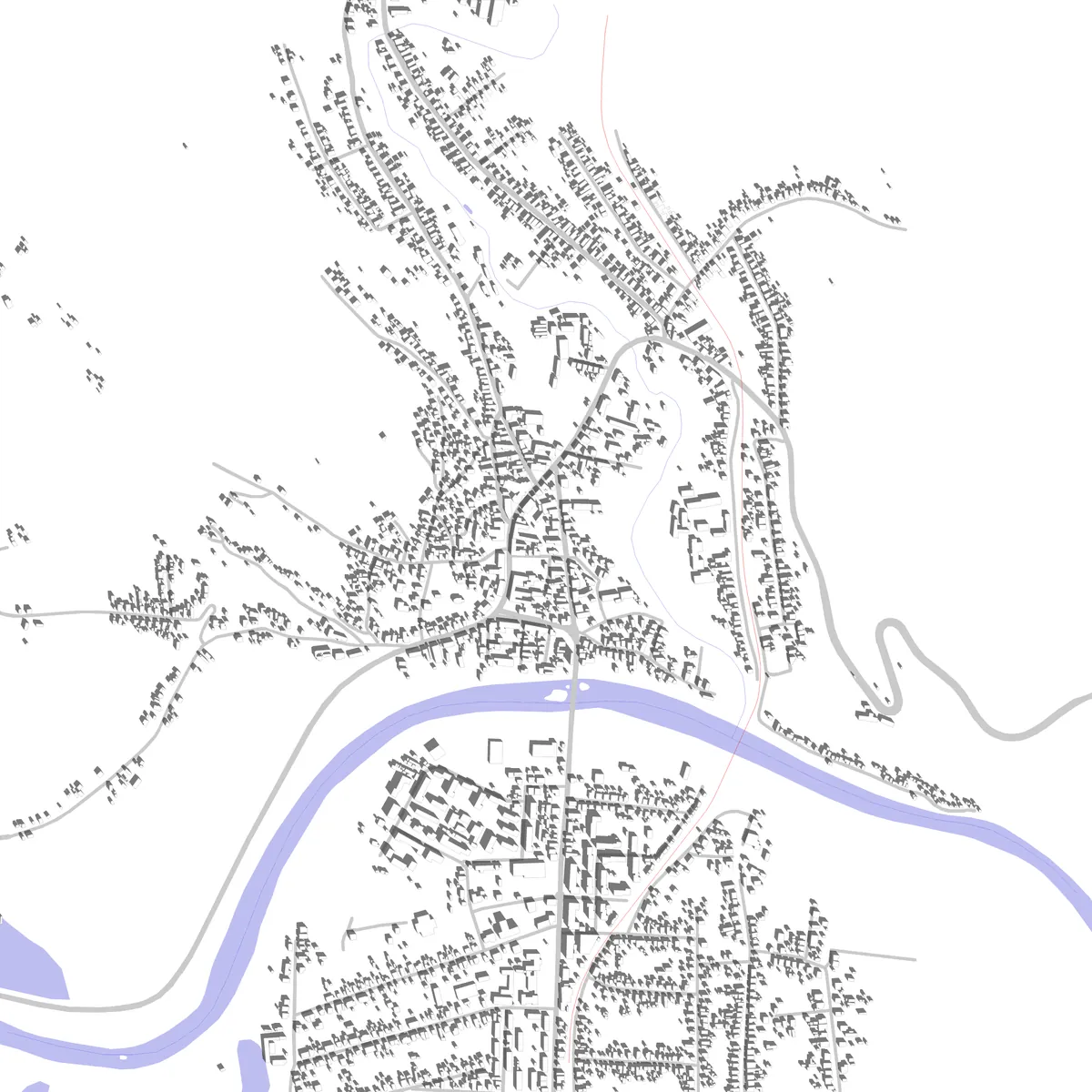Luduș Lageplan (2,5 km)