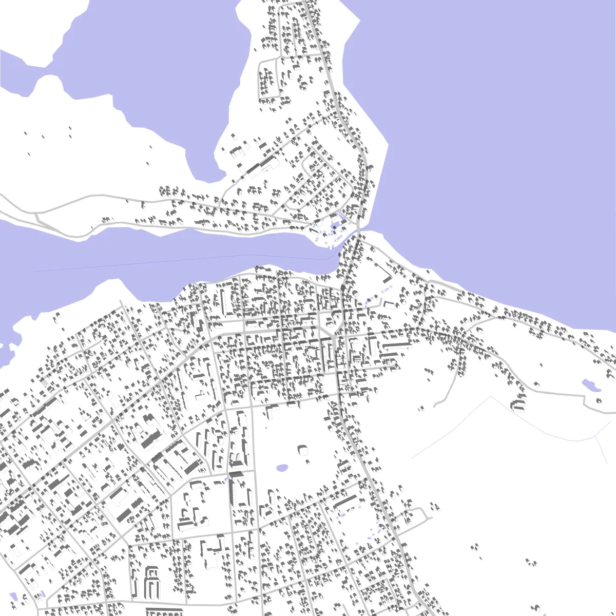 Ludza Lageplan (2,5 km)