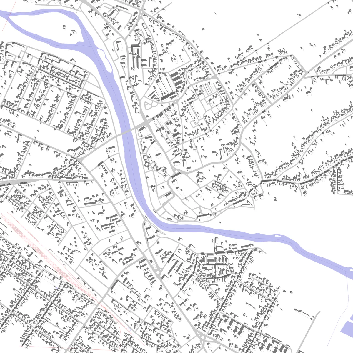 Lugoj site plan (2,5 km)