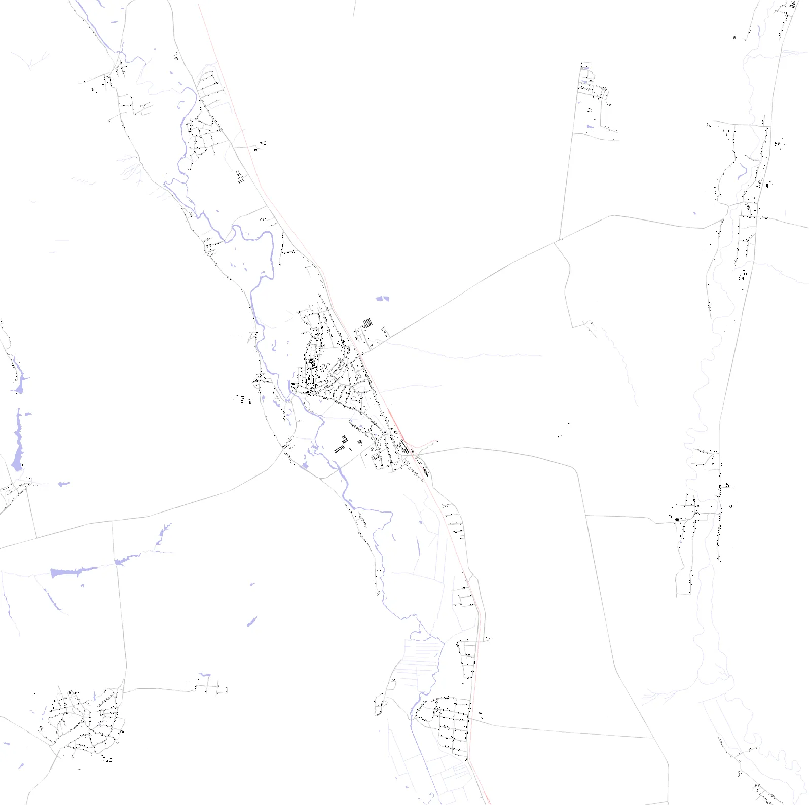 Luhansk figure ground plan