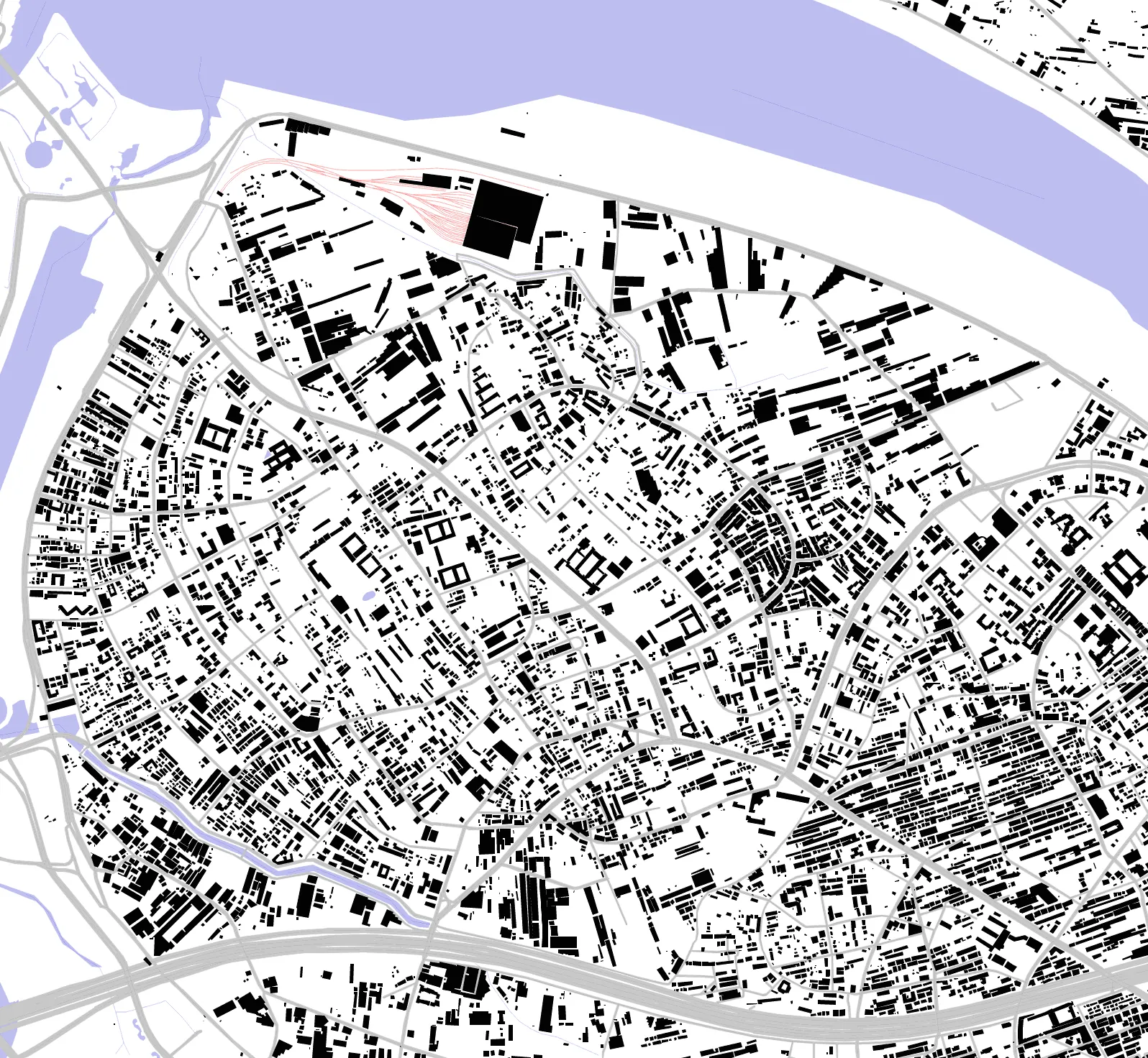 Luzhou figure ground plan