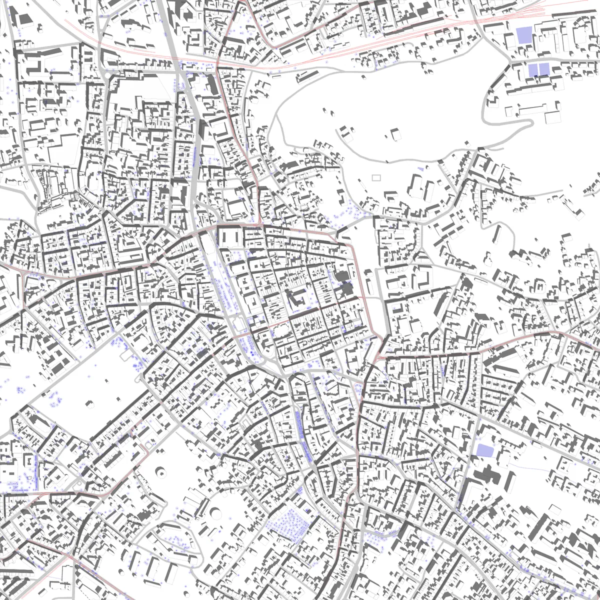Lviv Lageplan (2,5 km)