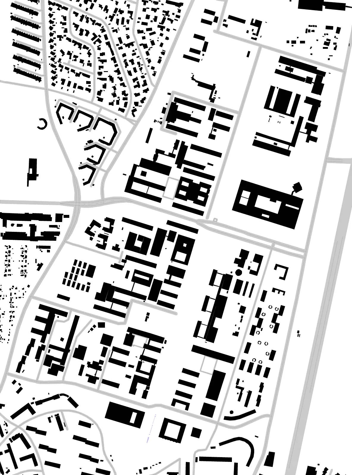 Lyngby-Taarbæk figure ground plan