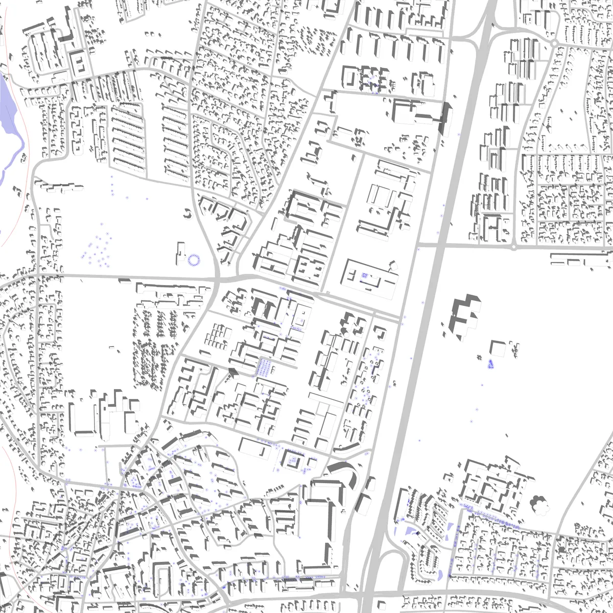 Lyngby-Taarbæk site plan (2.5 km)