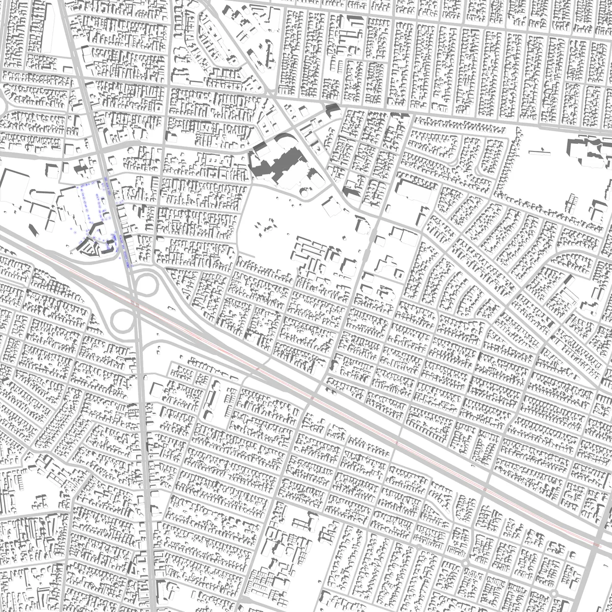 Lynwood site plan (2.5 km)