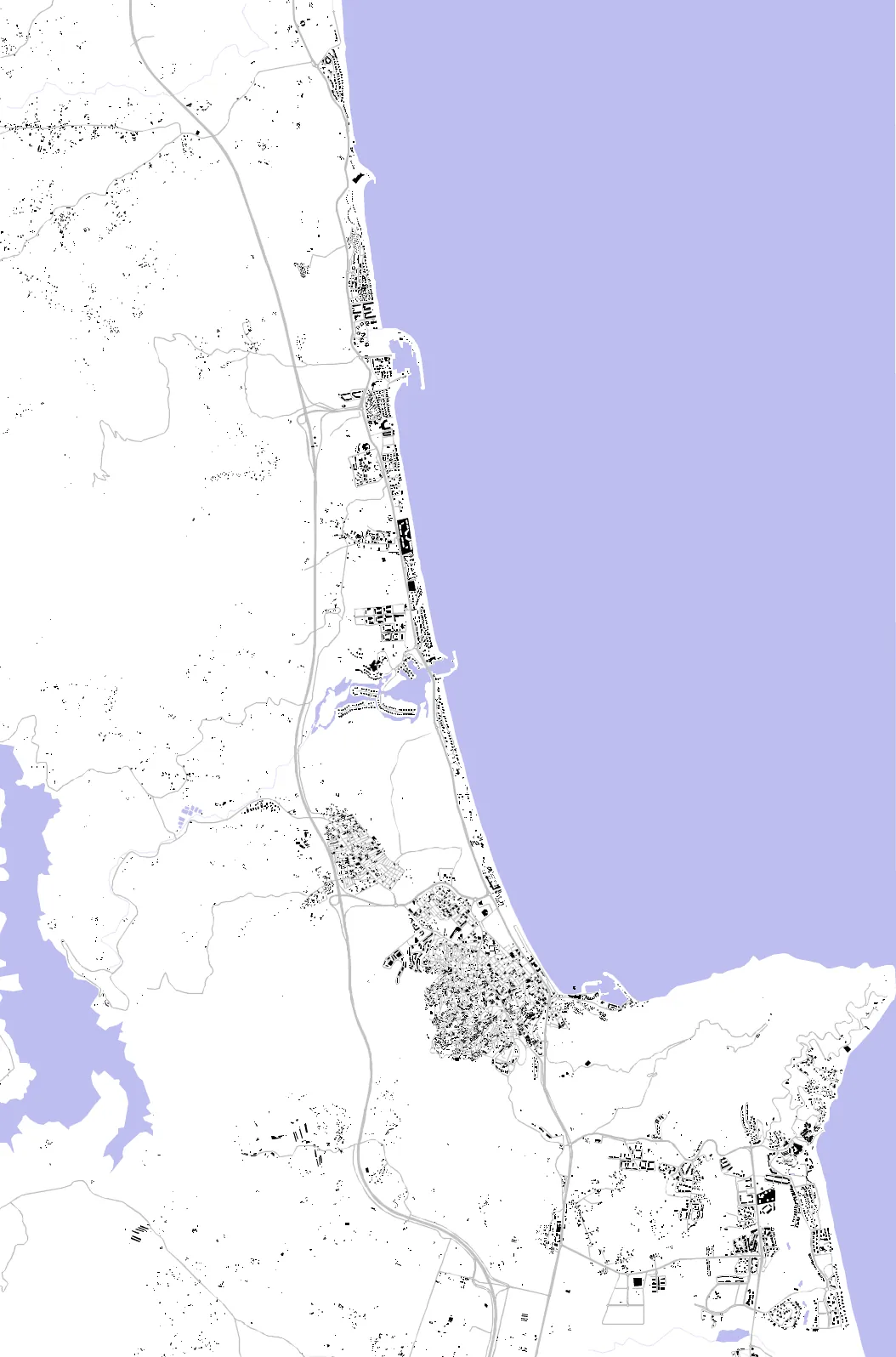 M'diq figure ground plan