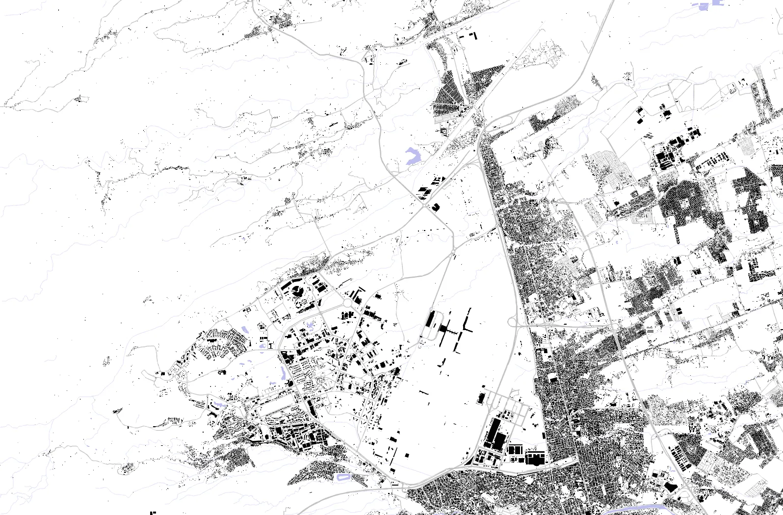 Mabalacat figure ground plan