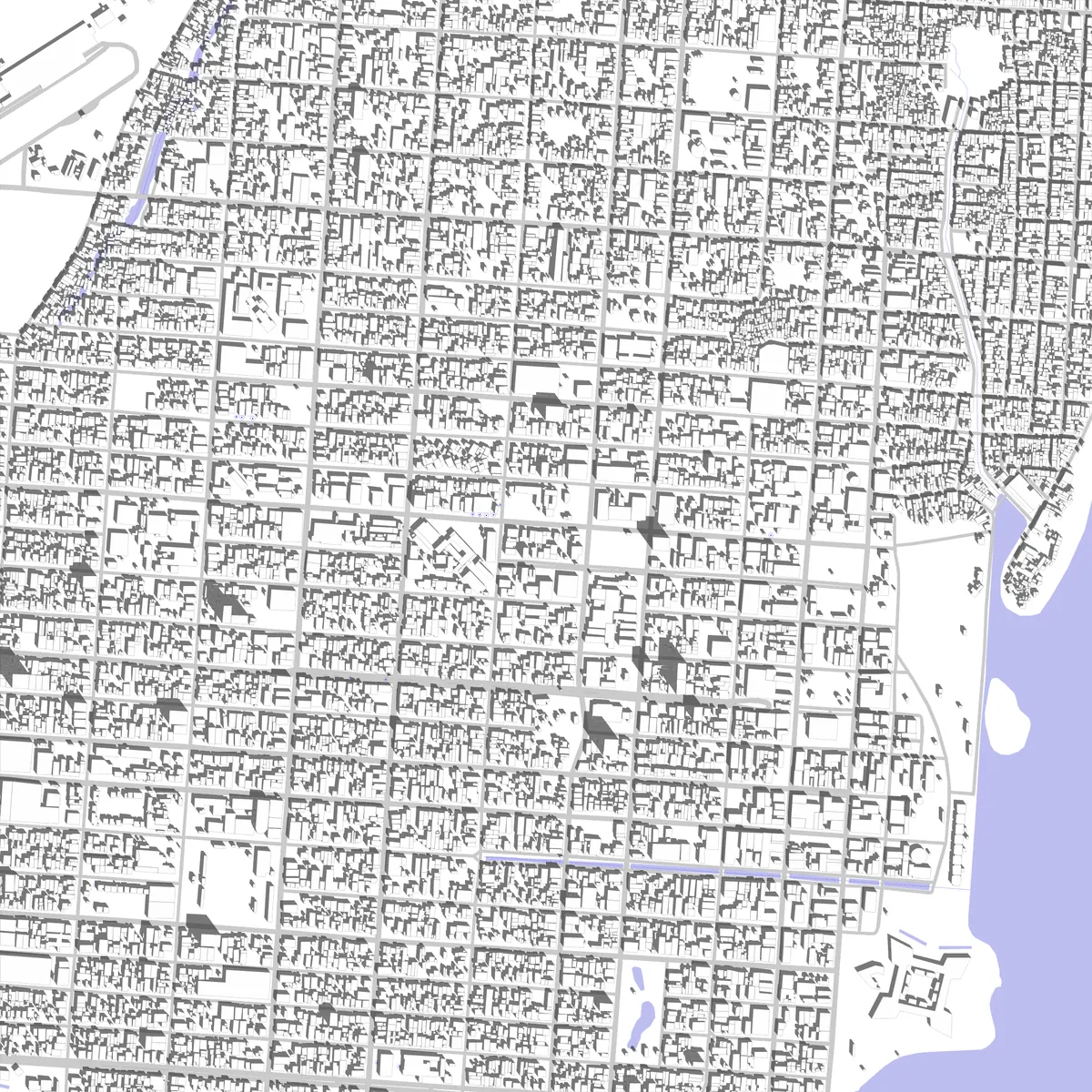 Macapá Lageplan (2,5 km)