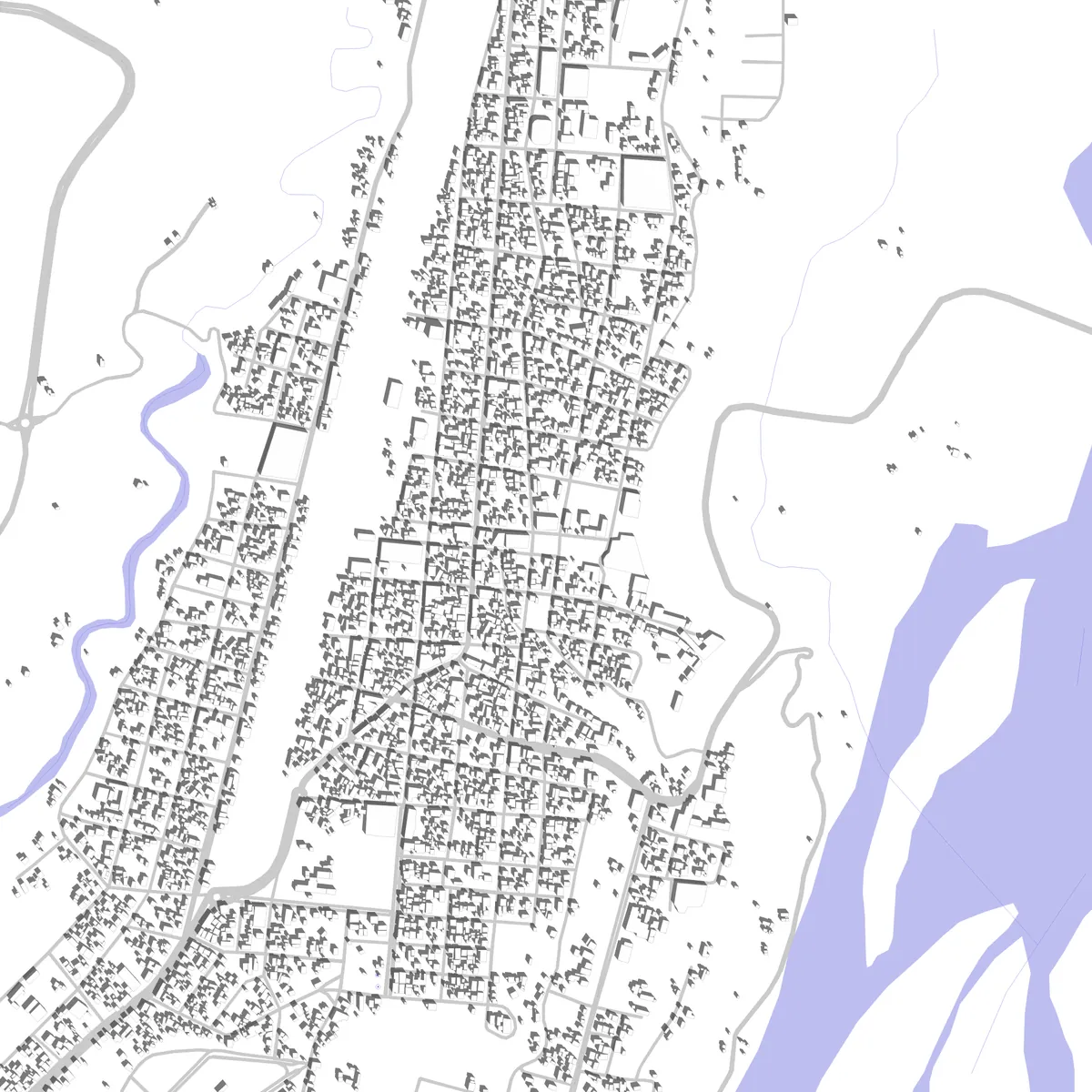 Macas plano de situación (2.5 km)