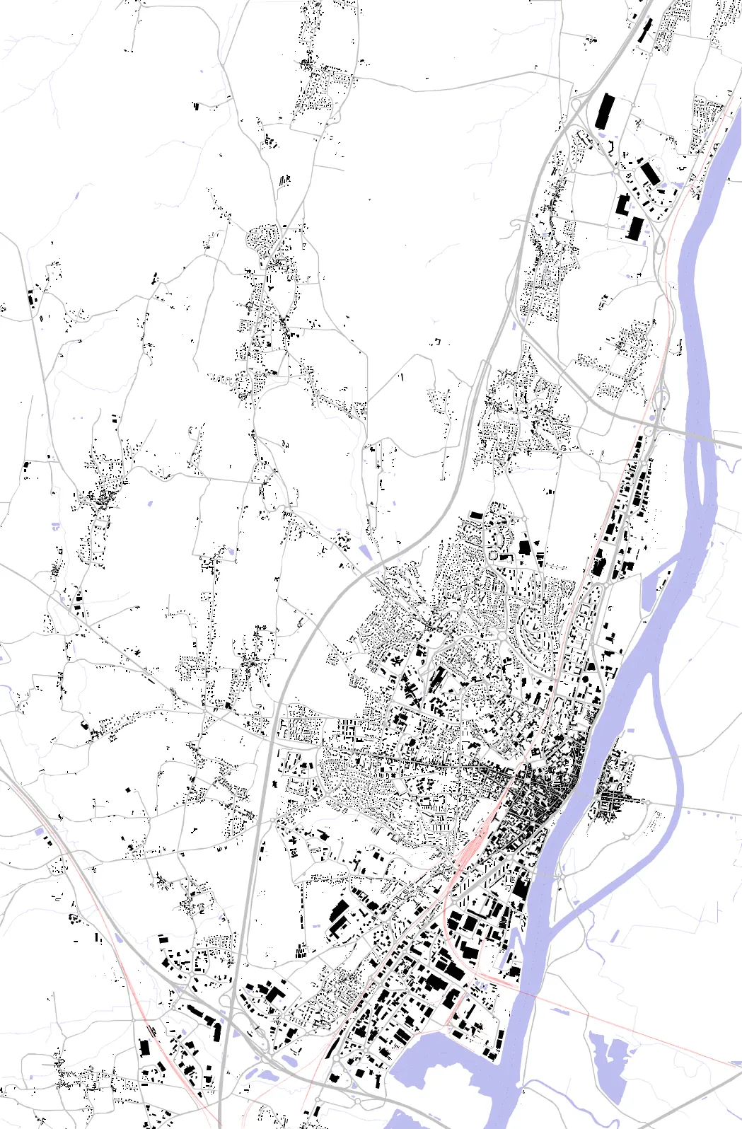 Mâcon plan de masse