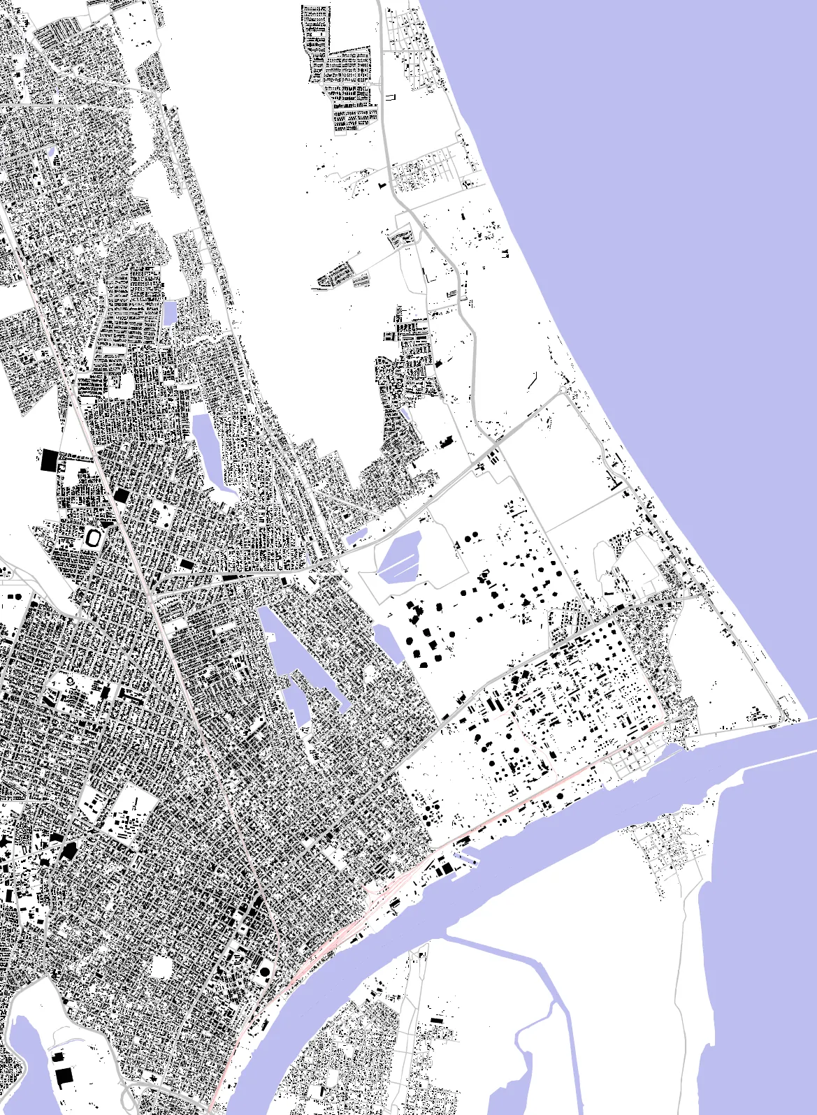 Ciudad Madero plano de masas