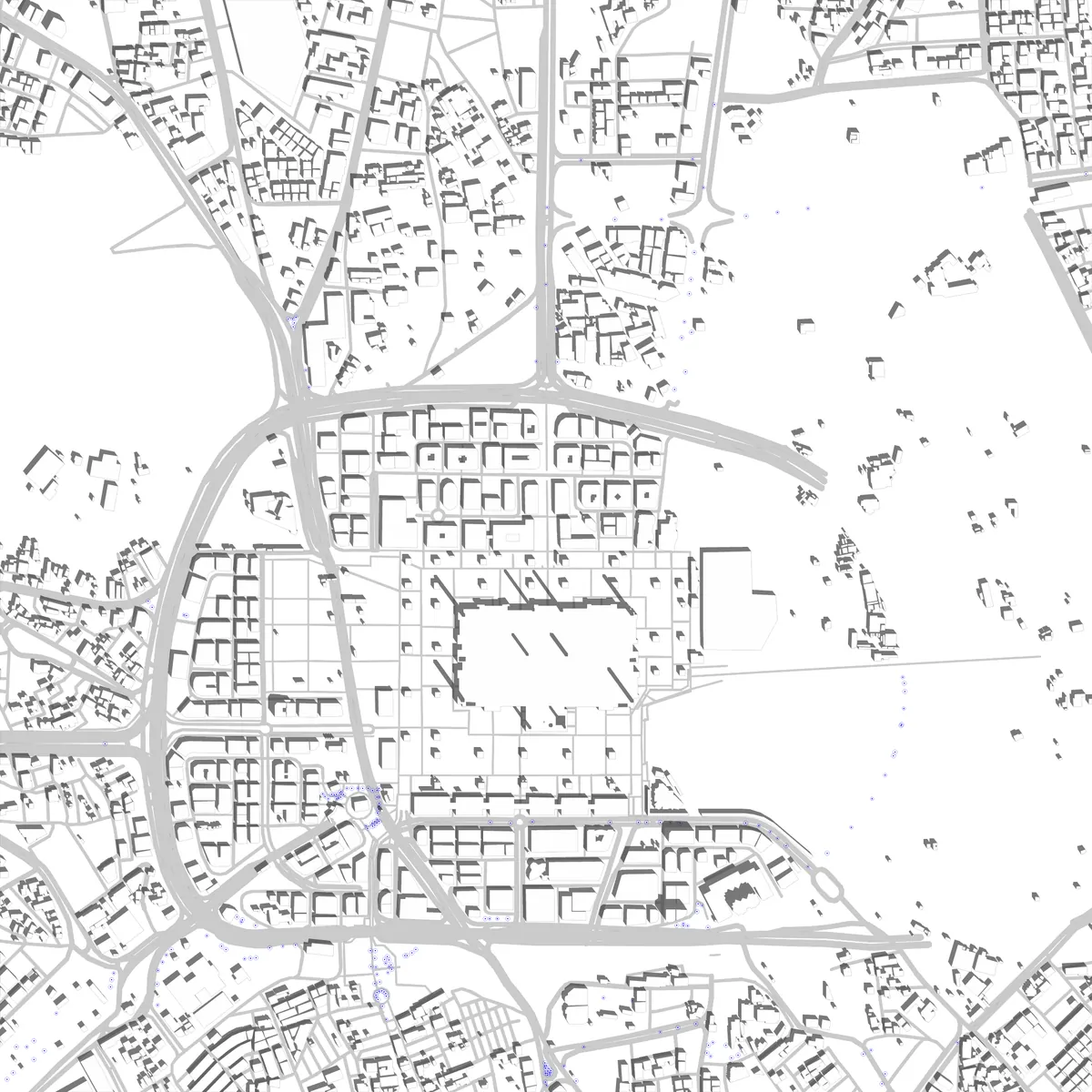 Madinah site plan (2.5 km)