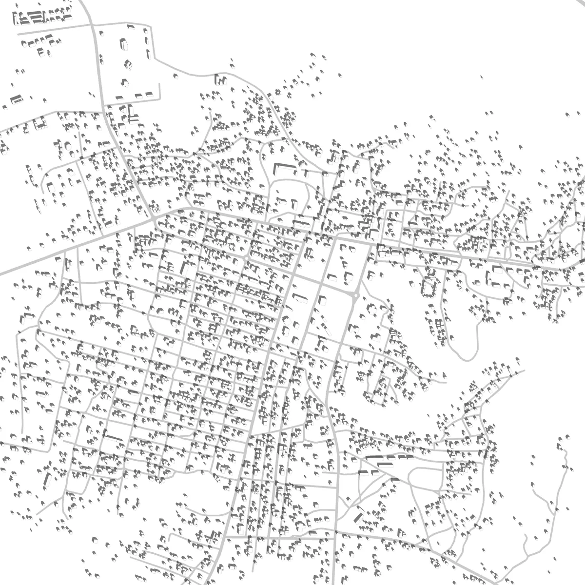 Madingou site plan (2.5 km)