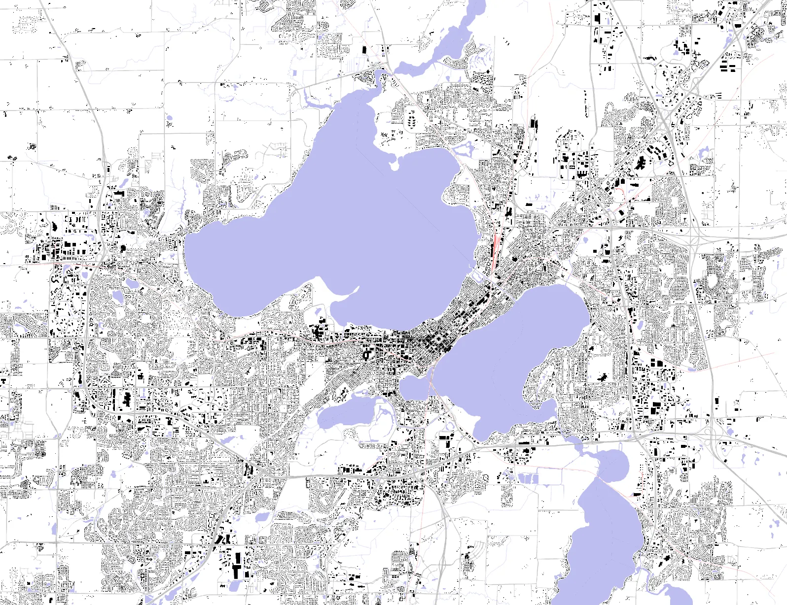 Madison figure ground plan