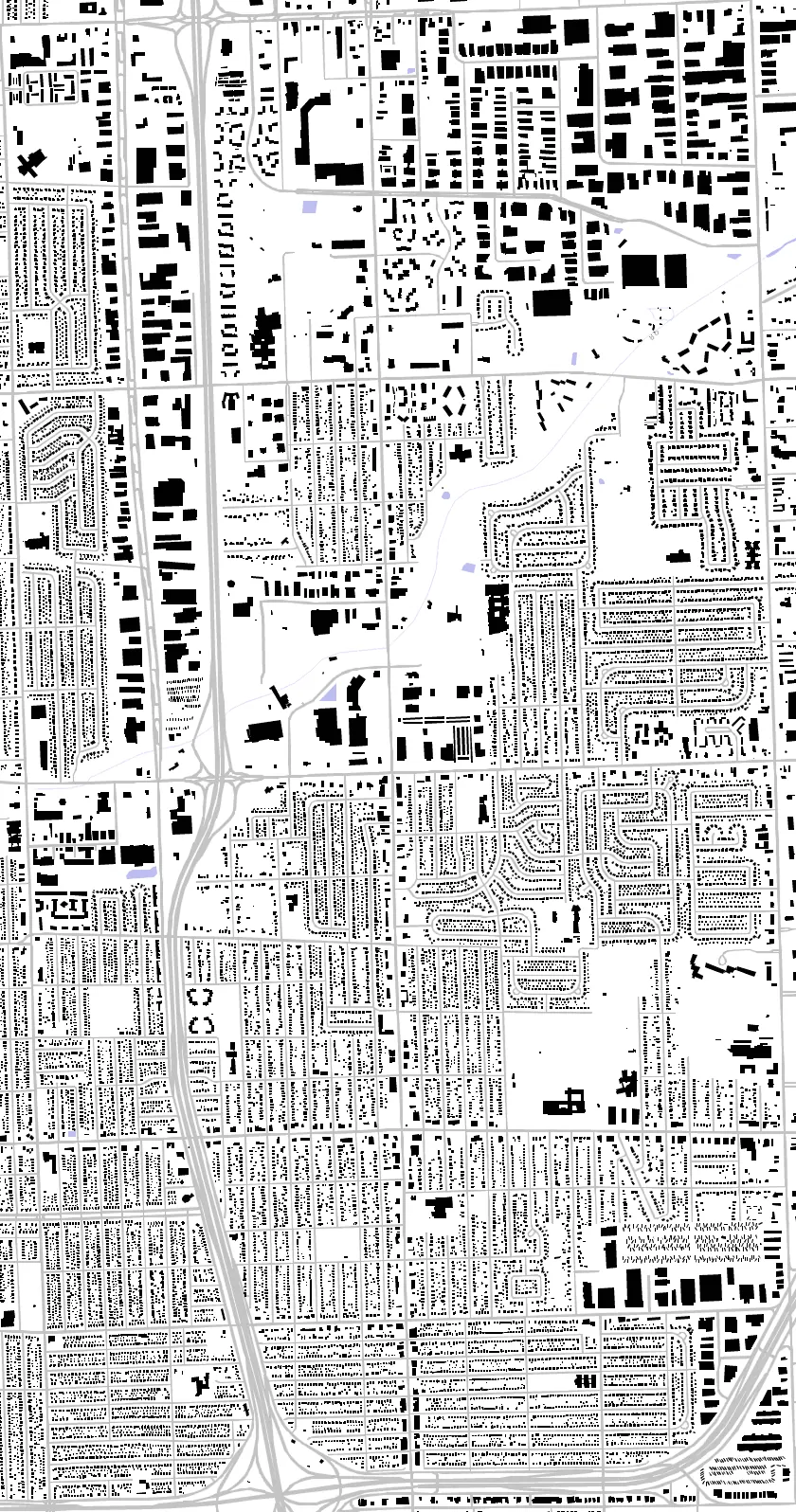 Madison Heights figure ground plan