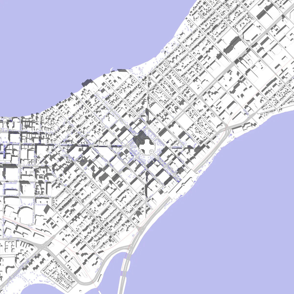 Madison site plan (2.5 km)