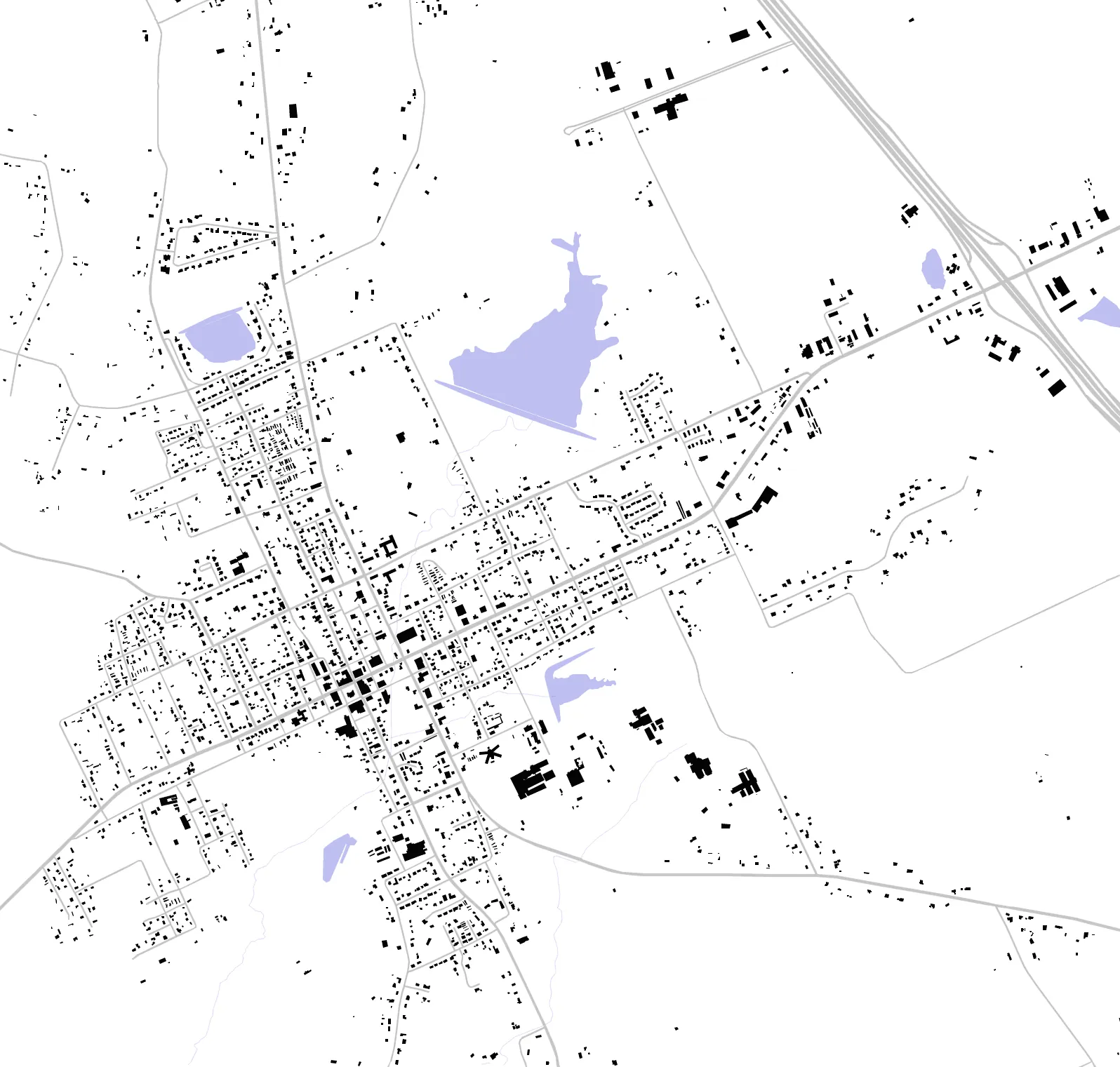 Madisonville Schwarzplan