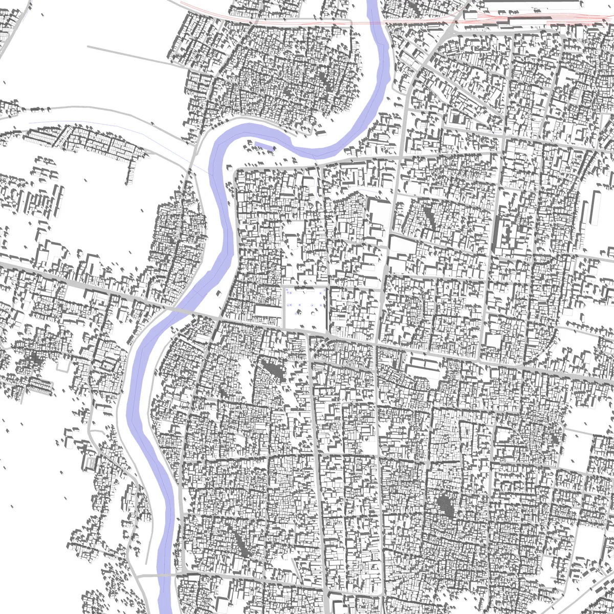 Madiun site plan (2.5 km)