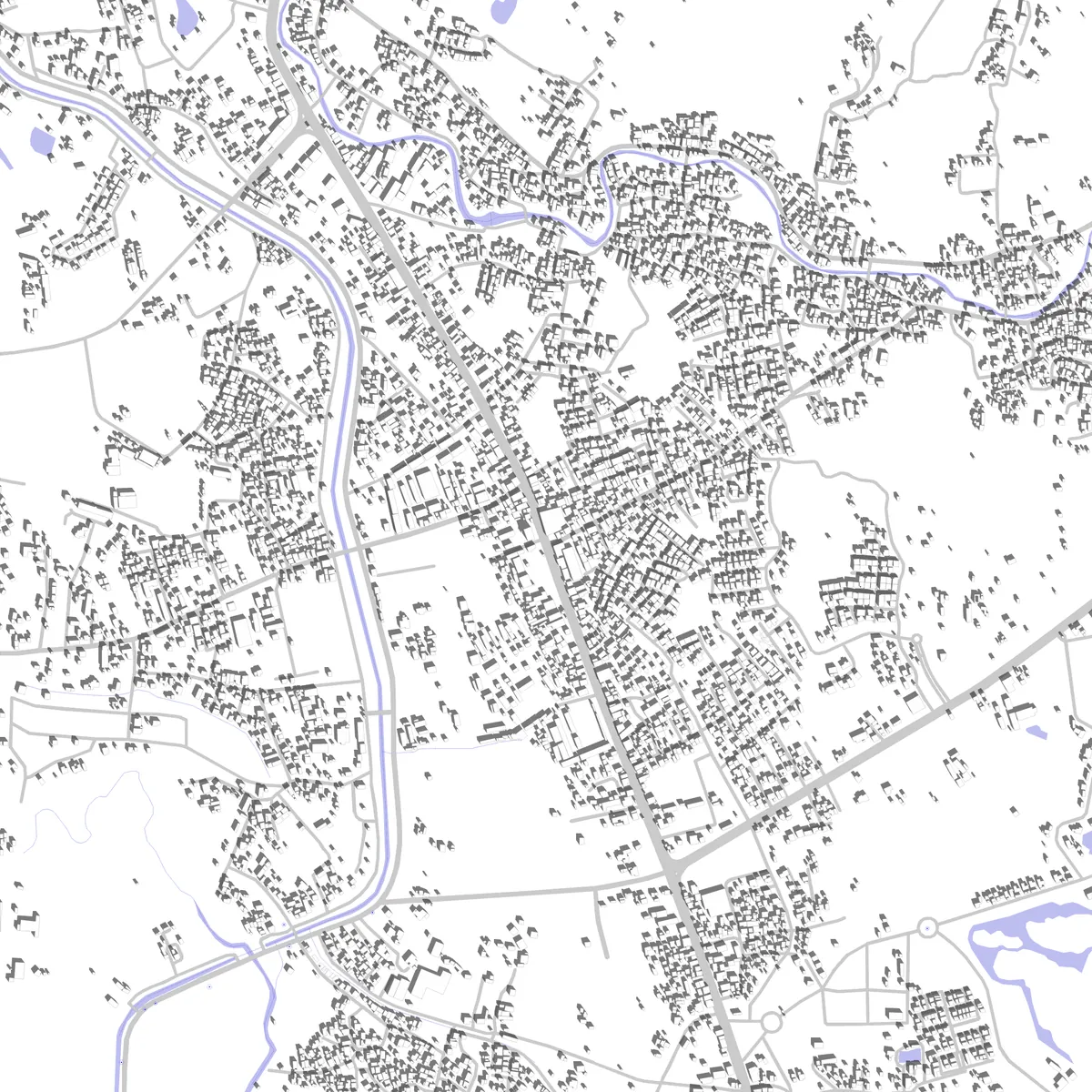 Mae Rim Lageplan (2,5 km)