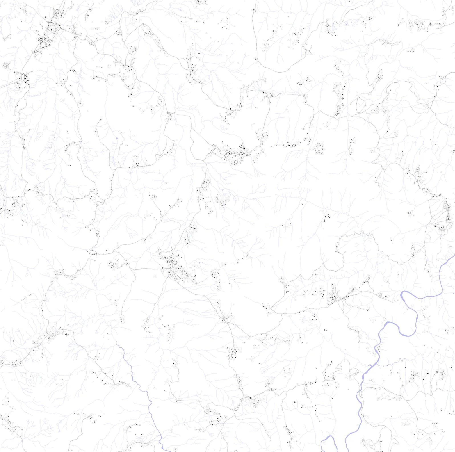 Mafeteng figure ground plan