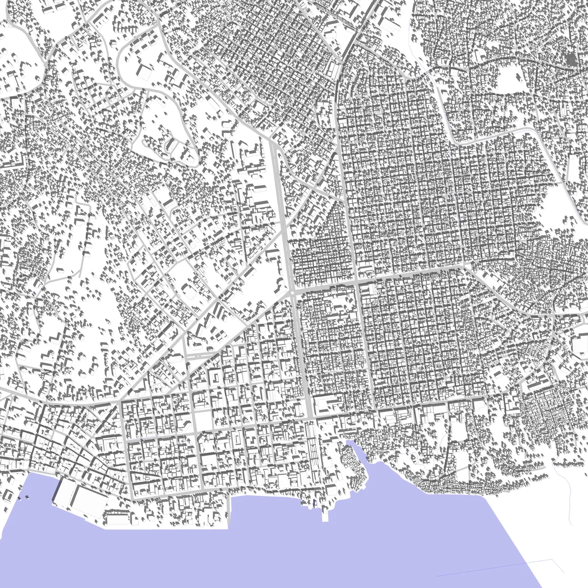 Mahajanga Lageplan (2,5 km)