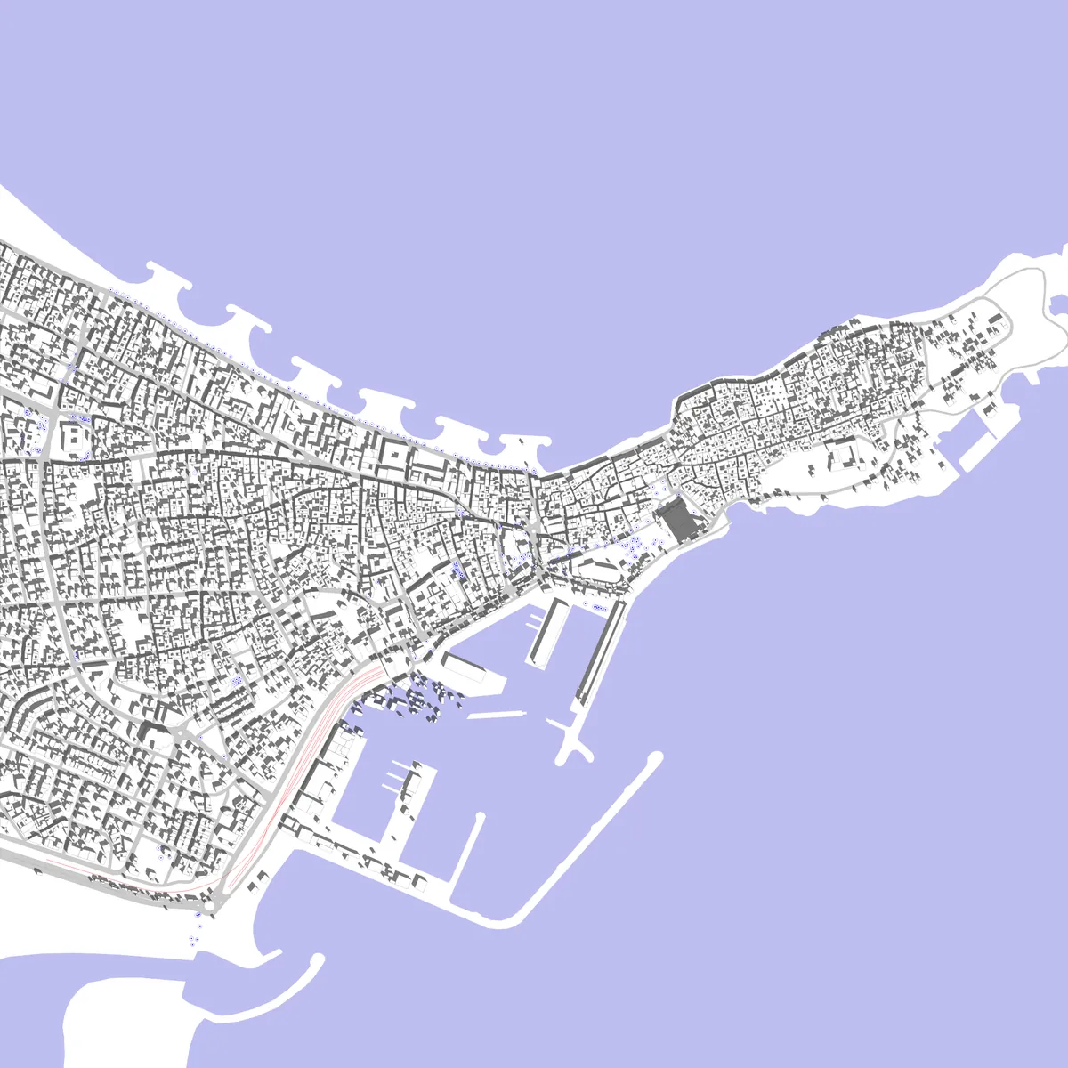 Mahdia site plan (2.5 km)