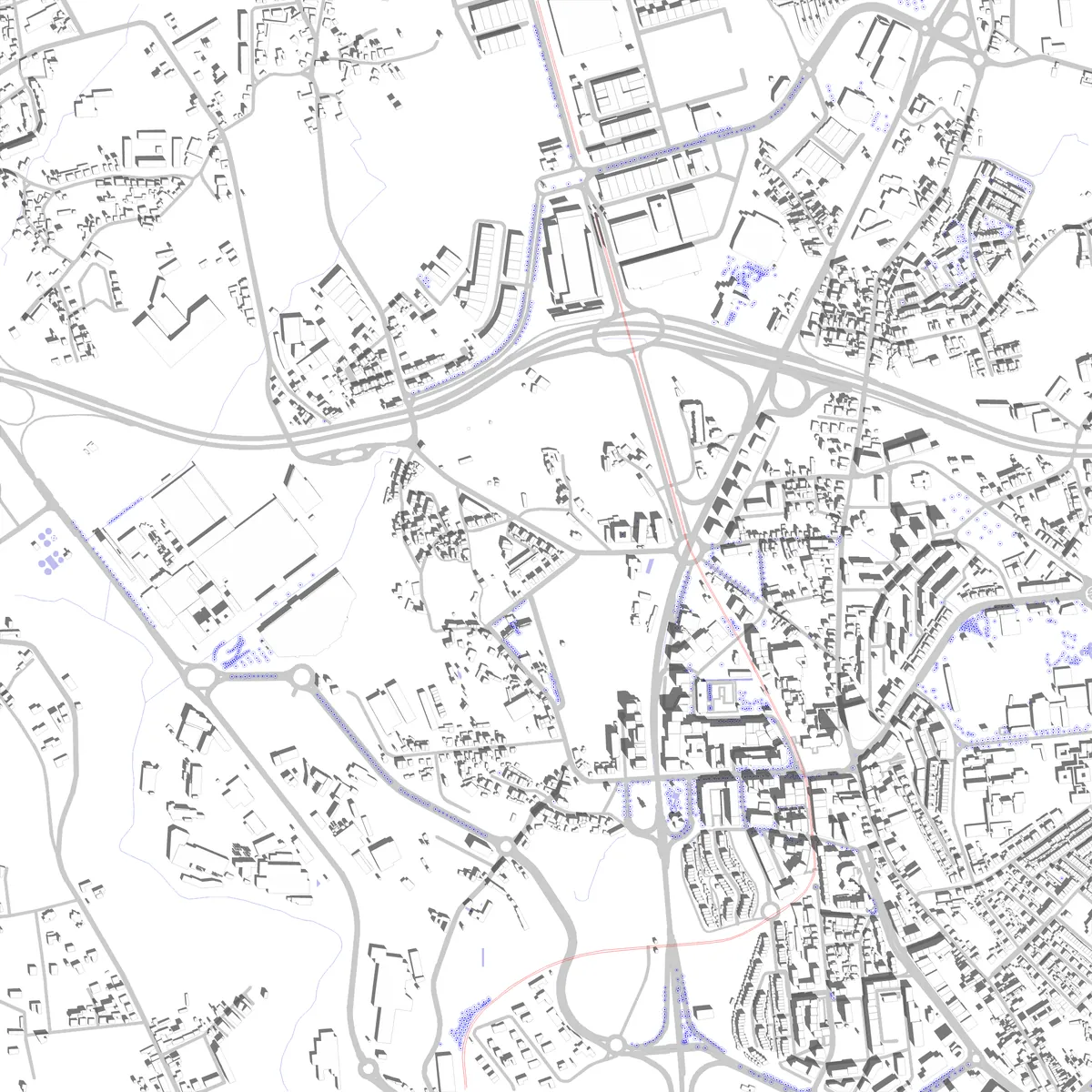 Maia site plan (2.5 km)