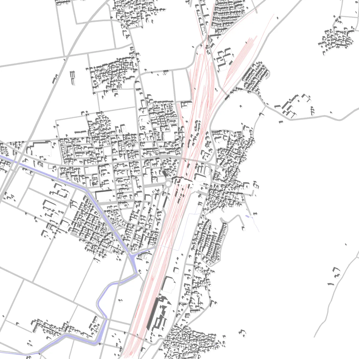 米原市 敷地図 (2.5 km)