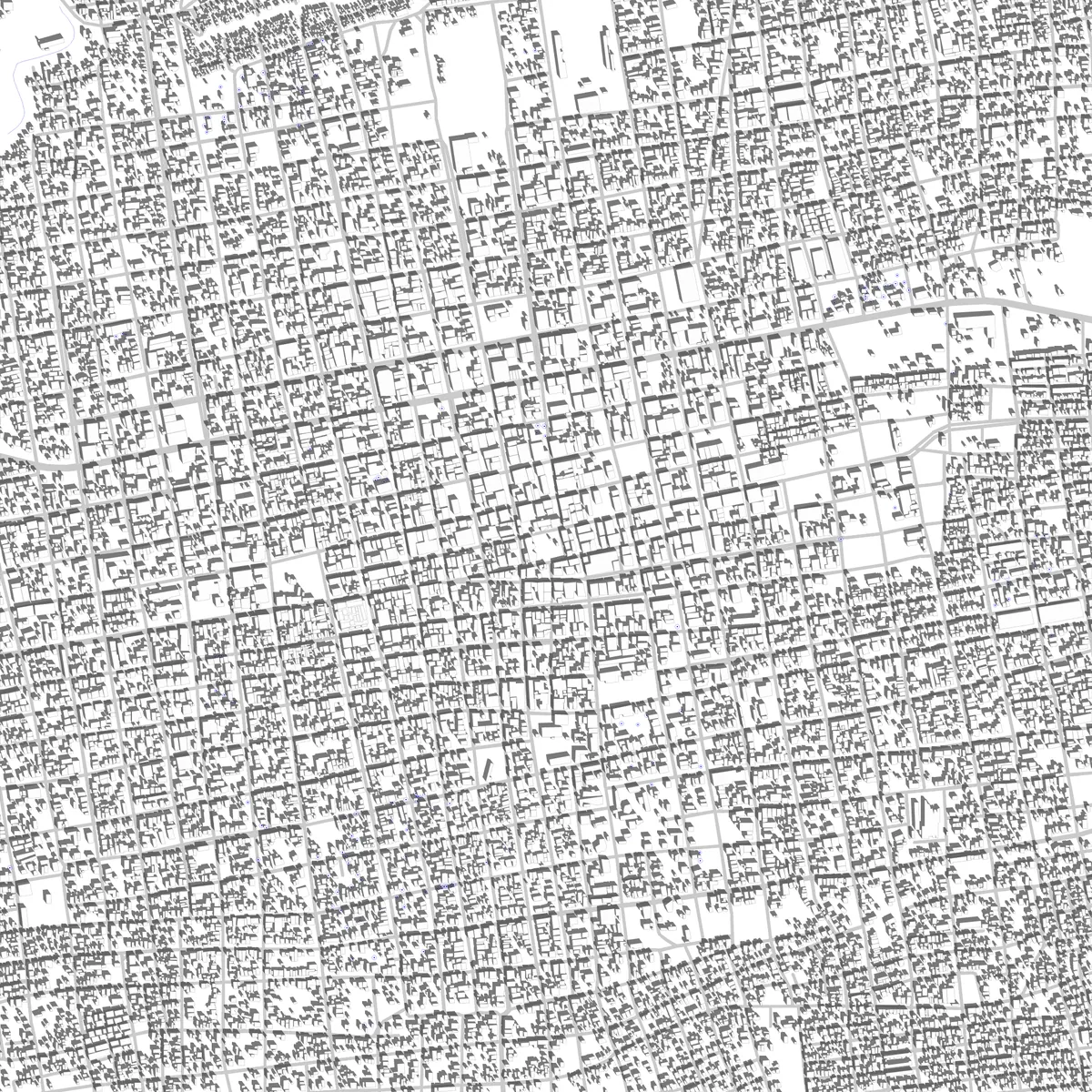 Maicao plano de situación (2,5 km)